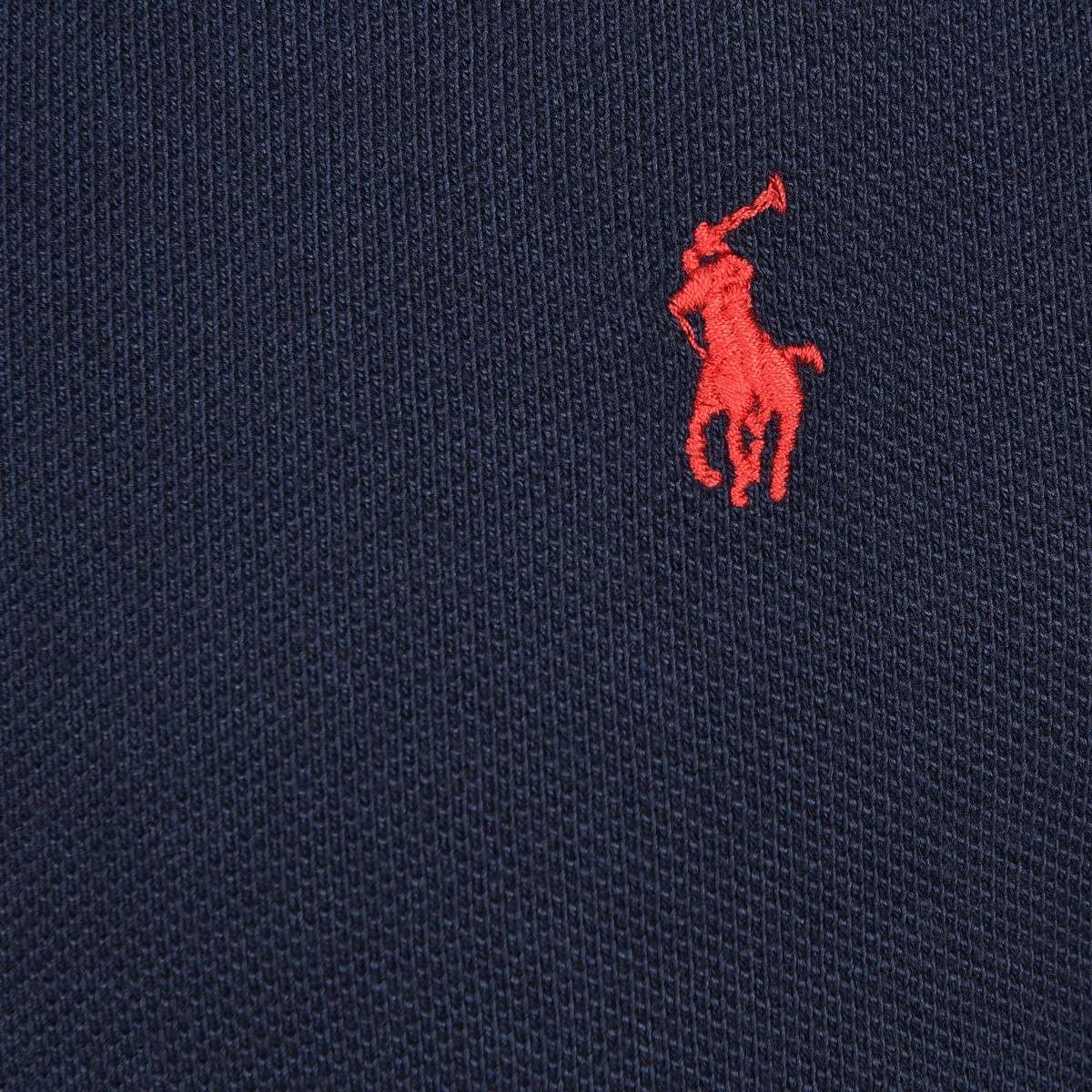 Ralph Lauren Boys Logo Polo Shirt in Navy