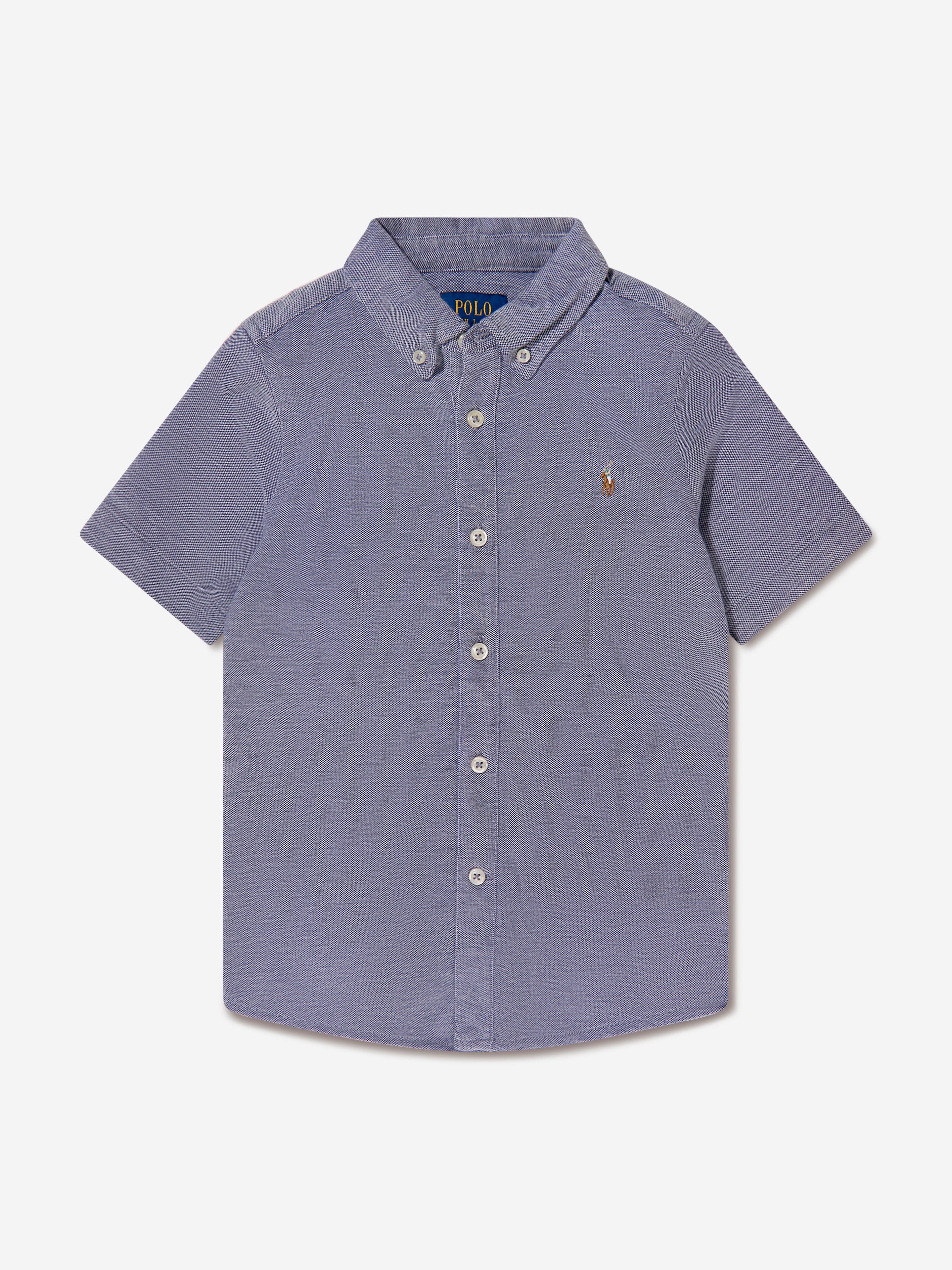 Ralph Lauren Boys Short Sleeve Logo Shirt