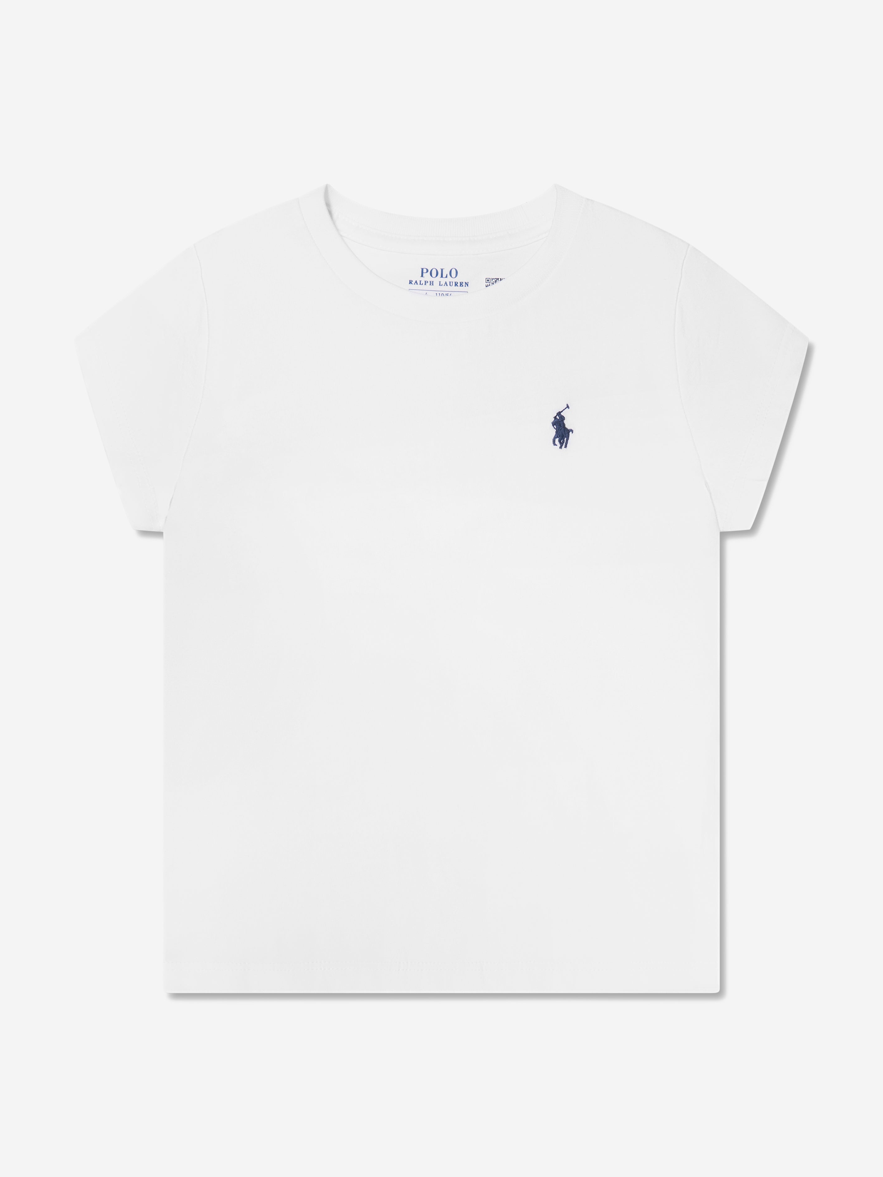 Ralph Lauren Girls Logo T-Shirt in White