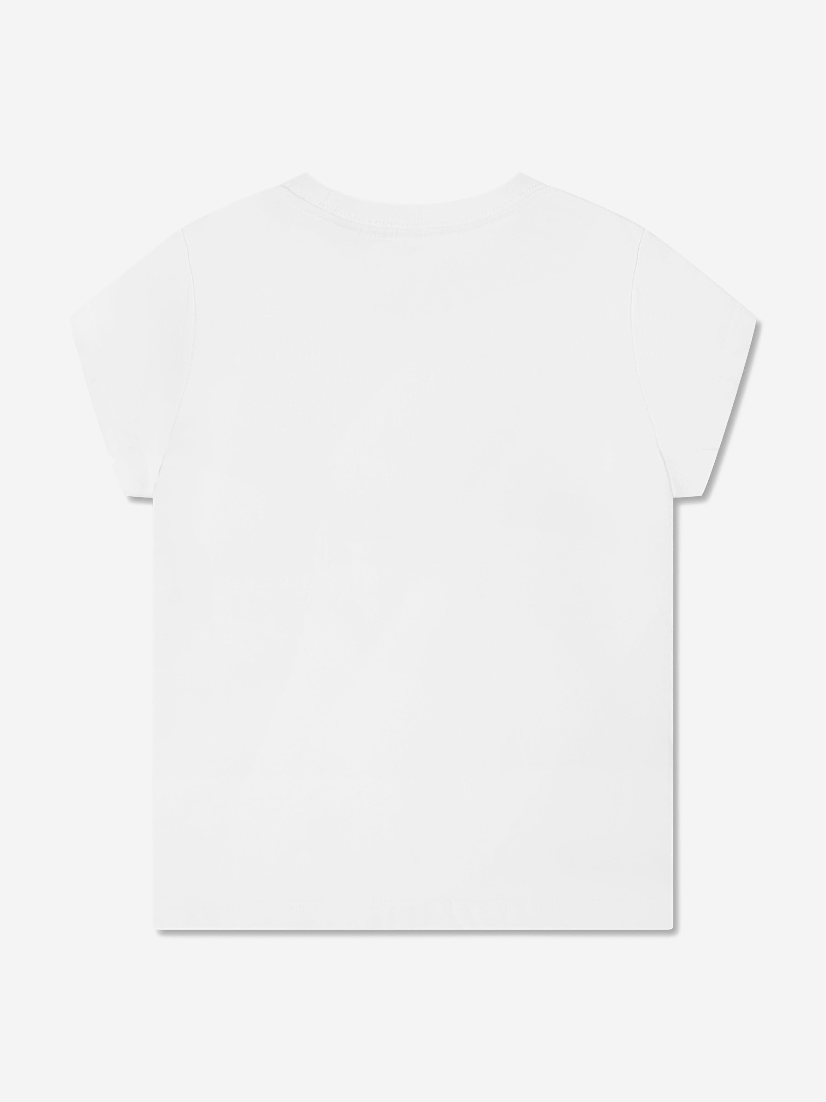 Ralph Lauren Girls Logo T-Shirt in White