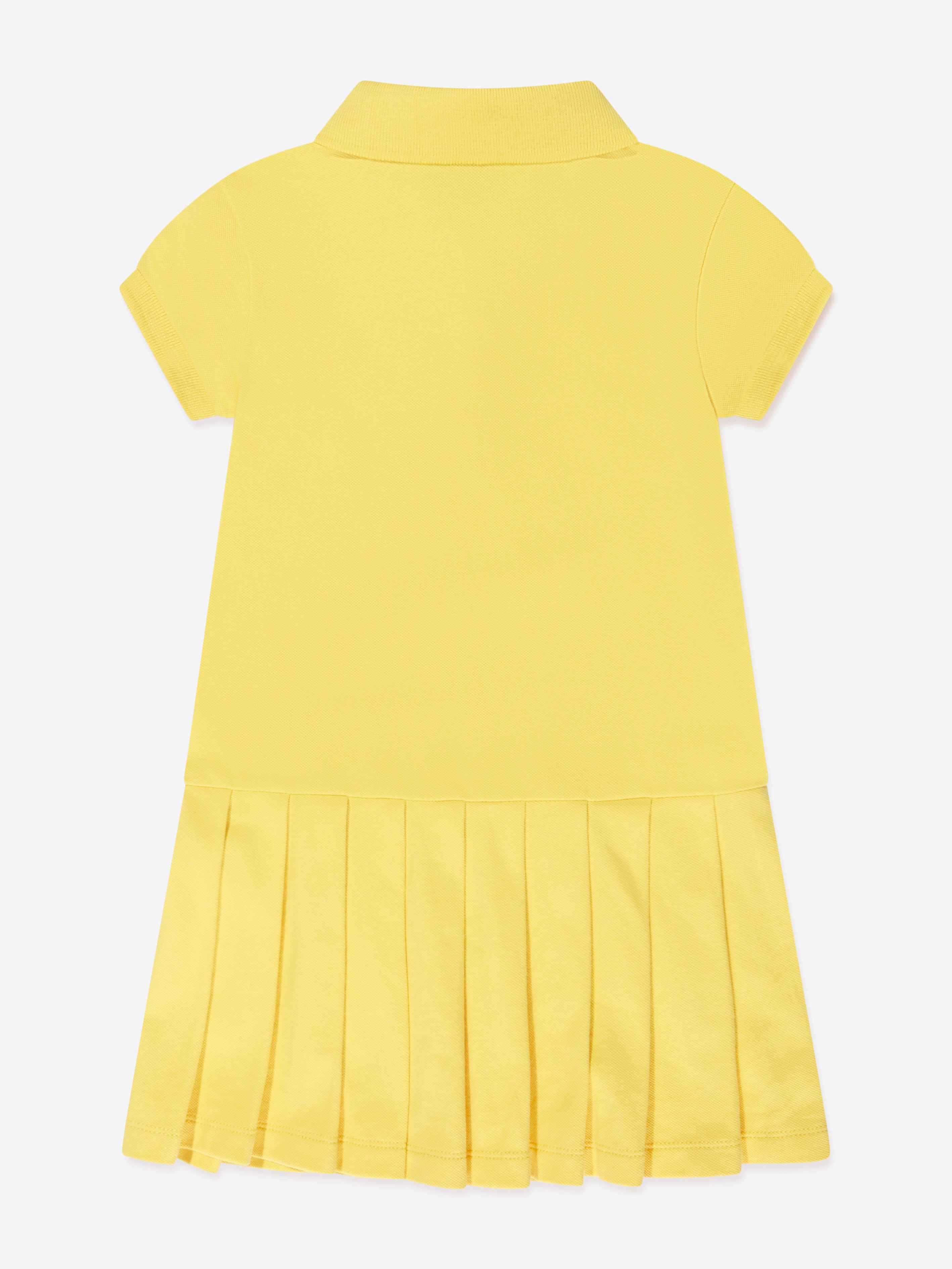 Ralph Lauren Girls Polo Dress in Yellow