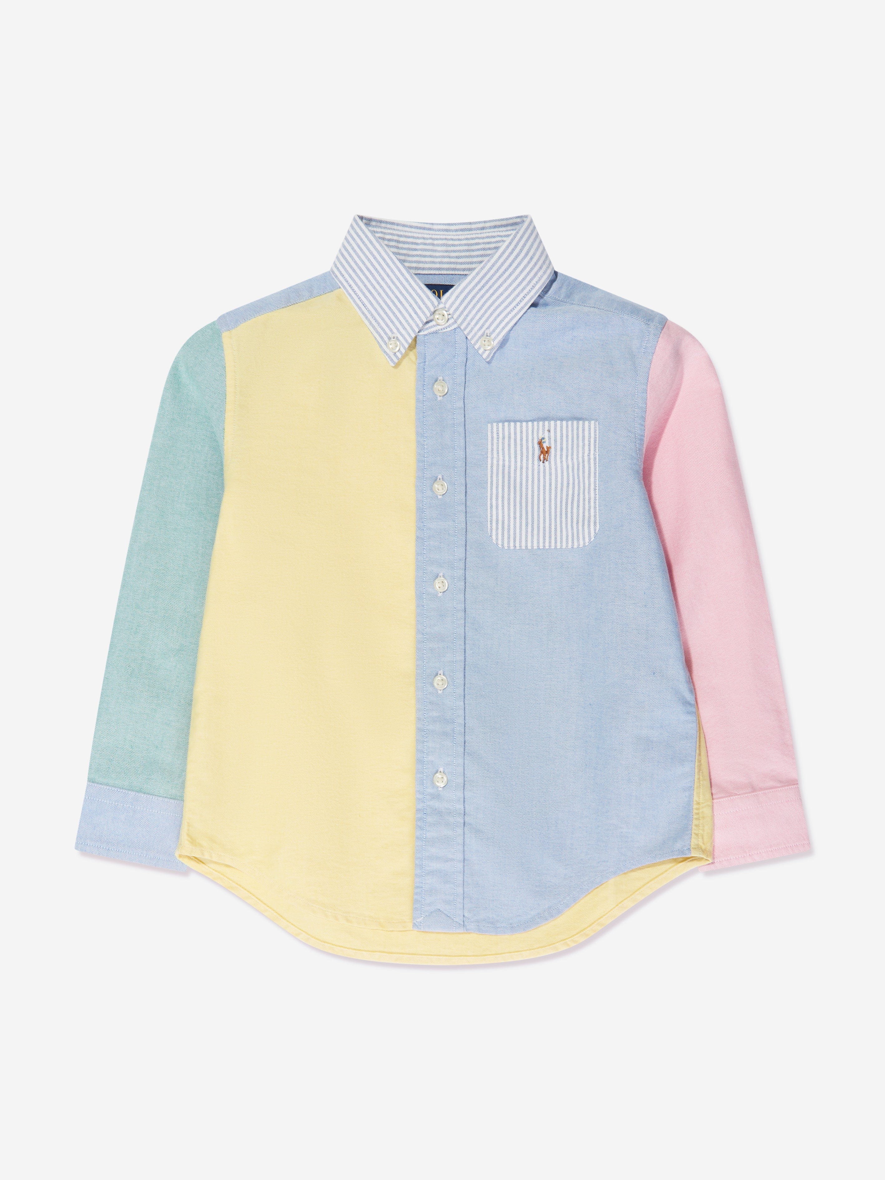 Ralph Lauren Boys Oxford Shirt in Multicolour