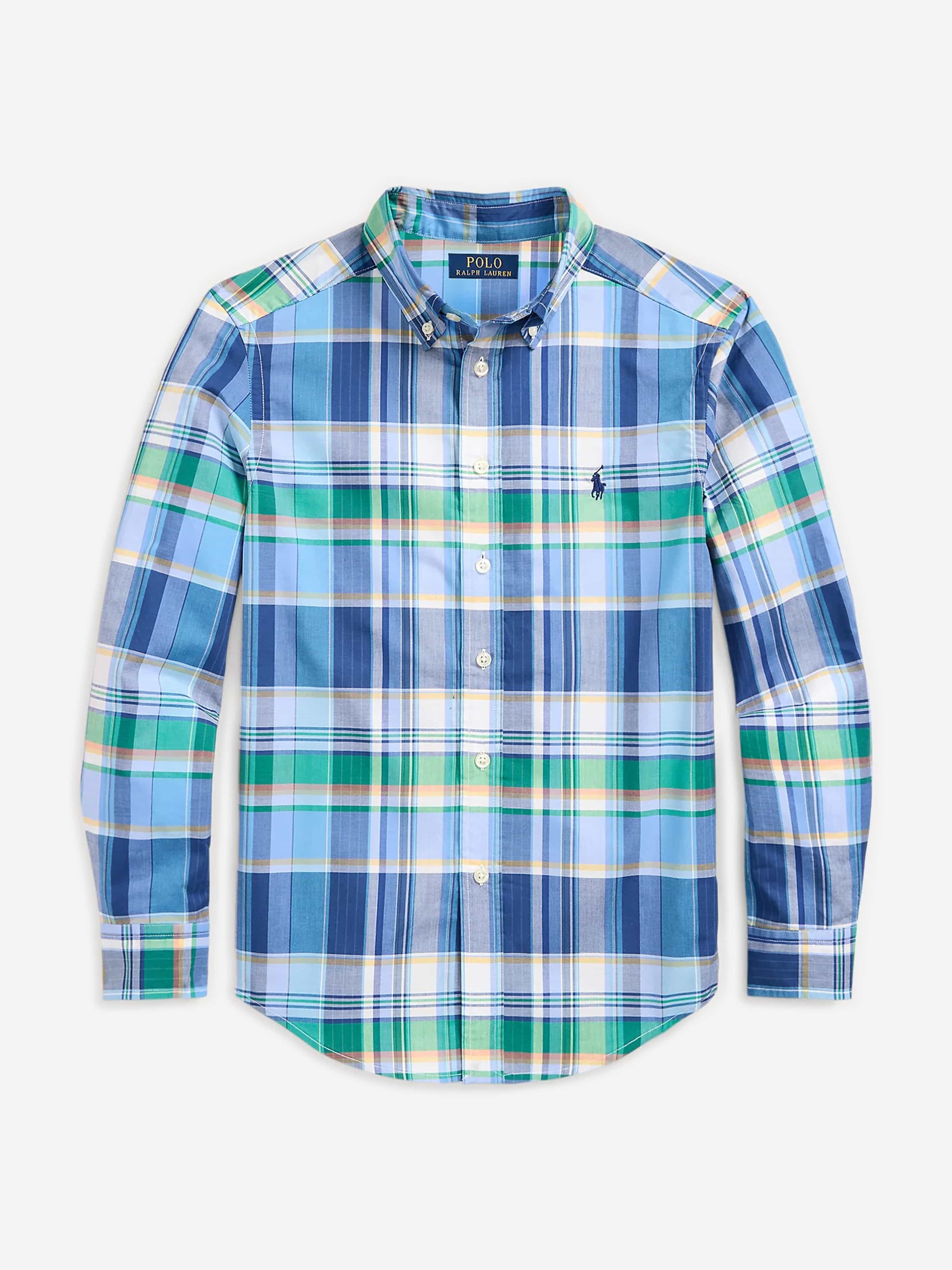 Ralph Lauren Boys Checked Shirt in Multicolour