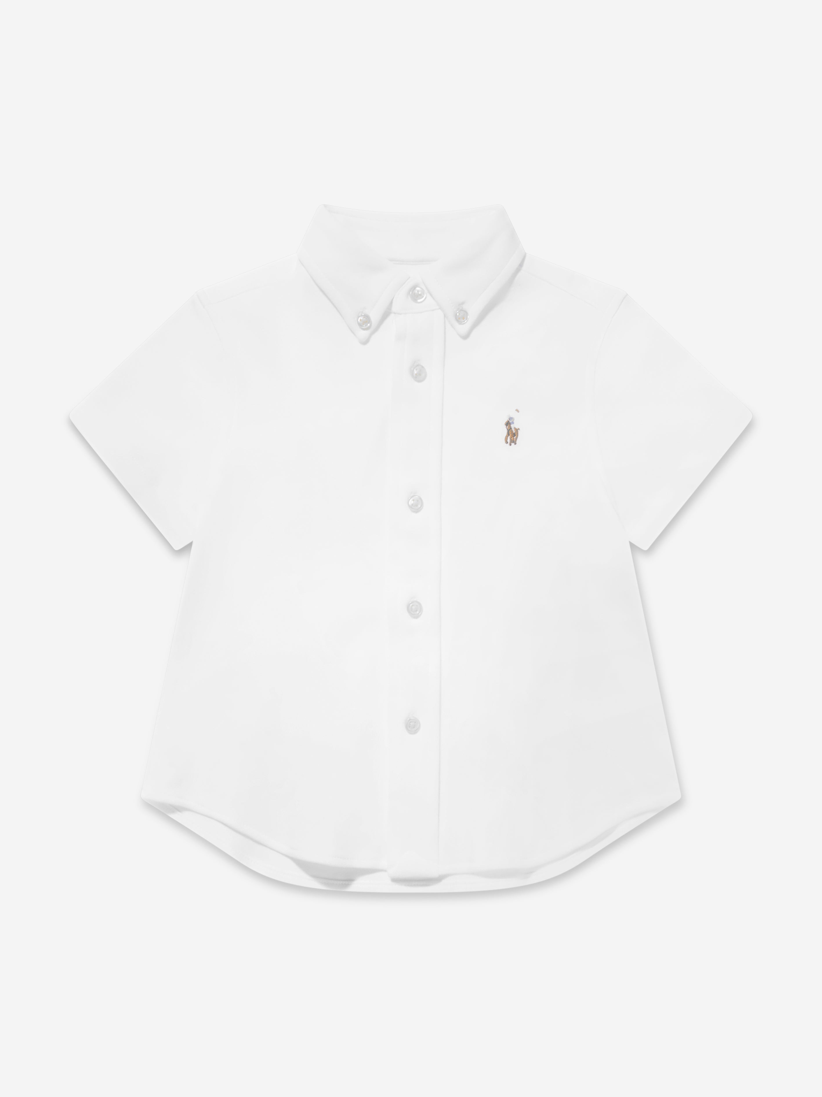 Ralph Lauren Baby Boys Shirt And Short Set in White