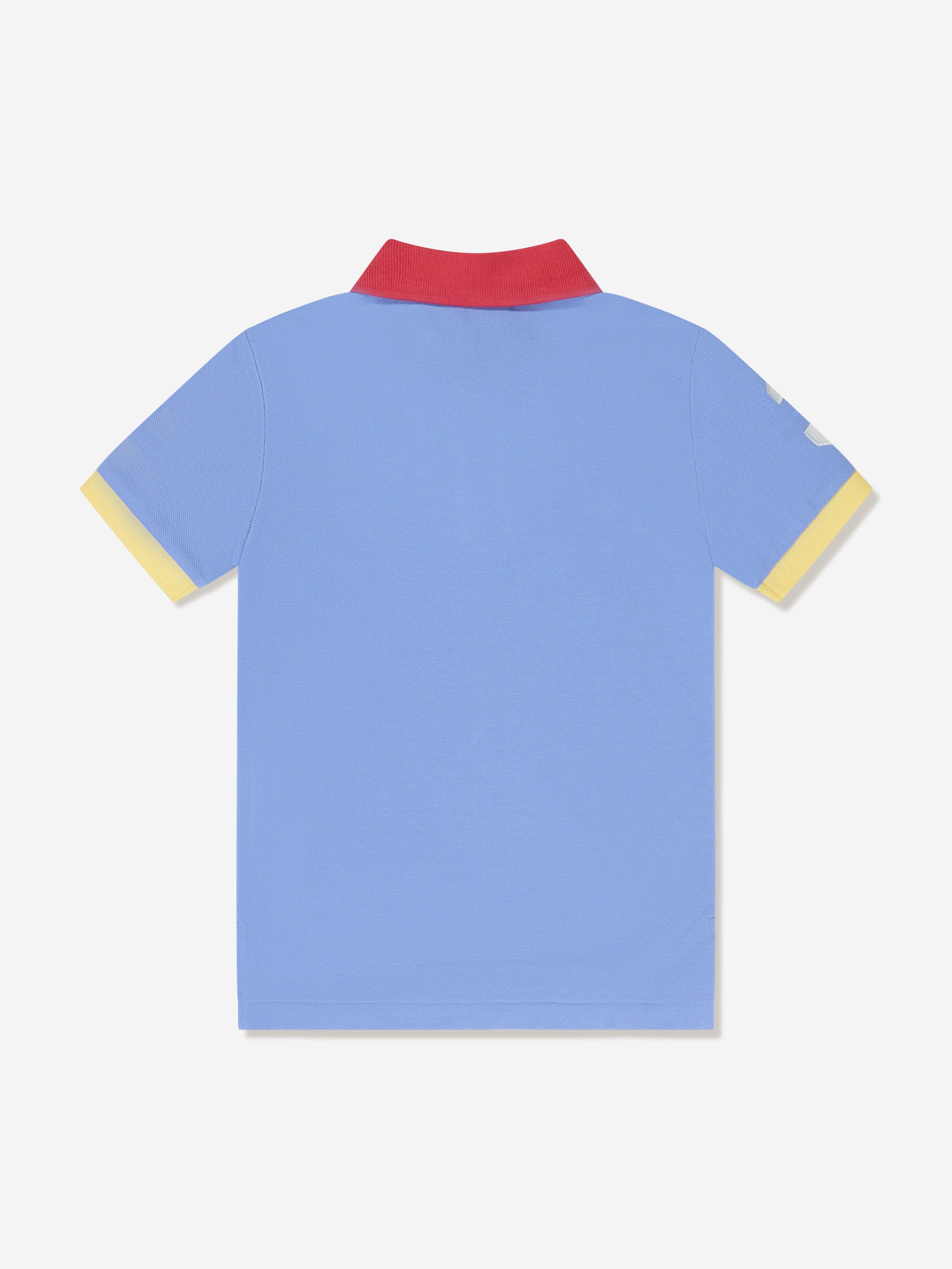 Ralph Lauren Boys Logo Polo Shirt in Blue