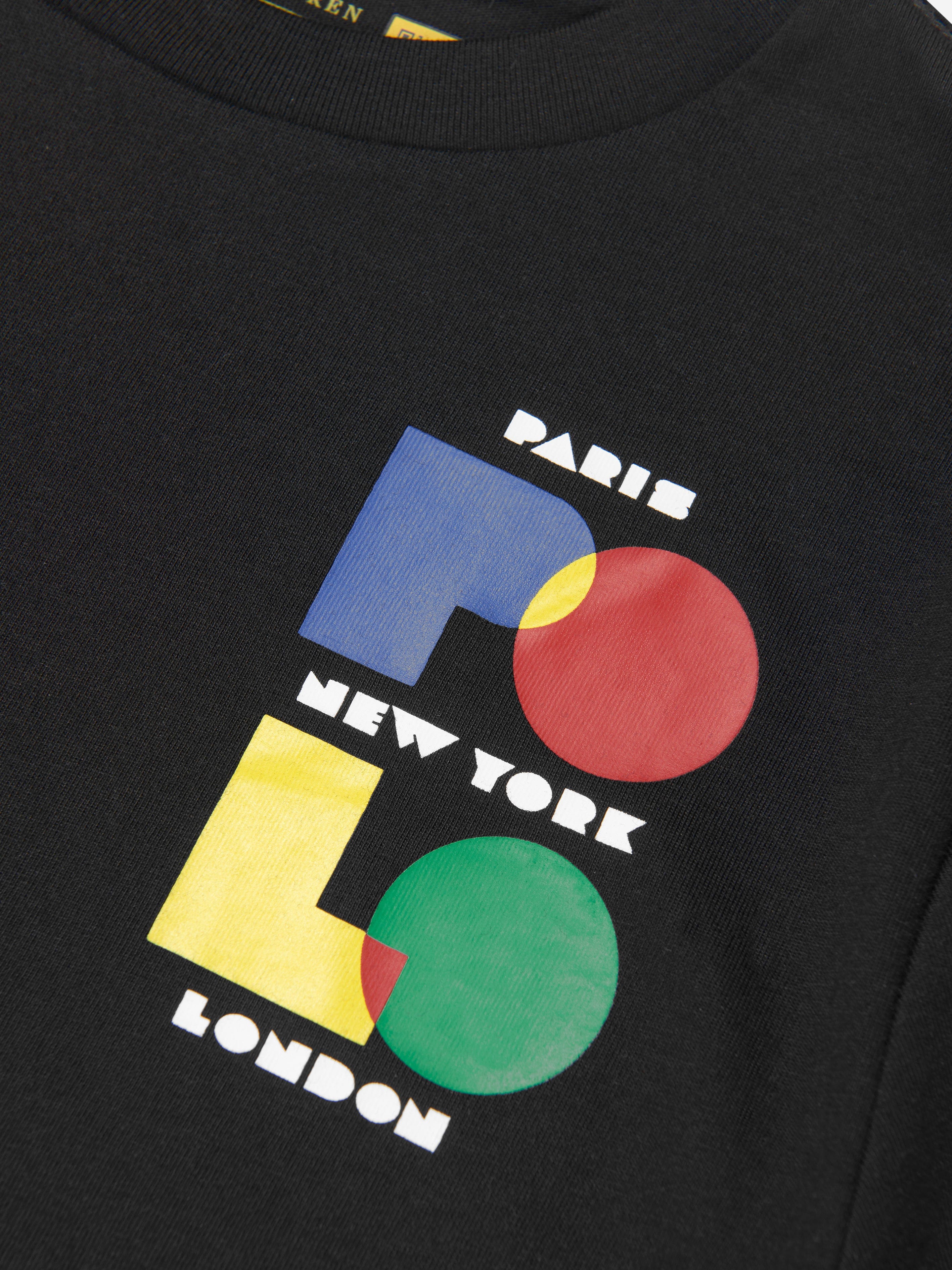 Ralph Lauren Boys Logo T-Shirt in Black