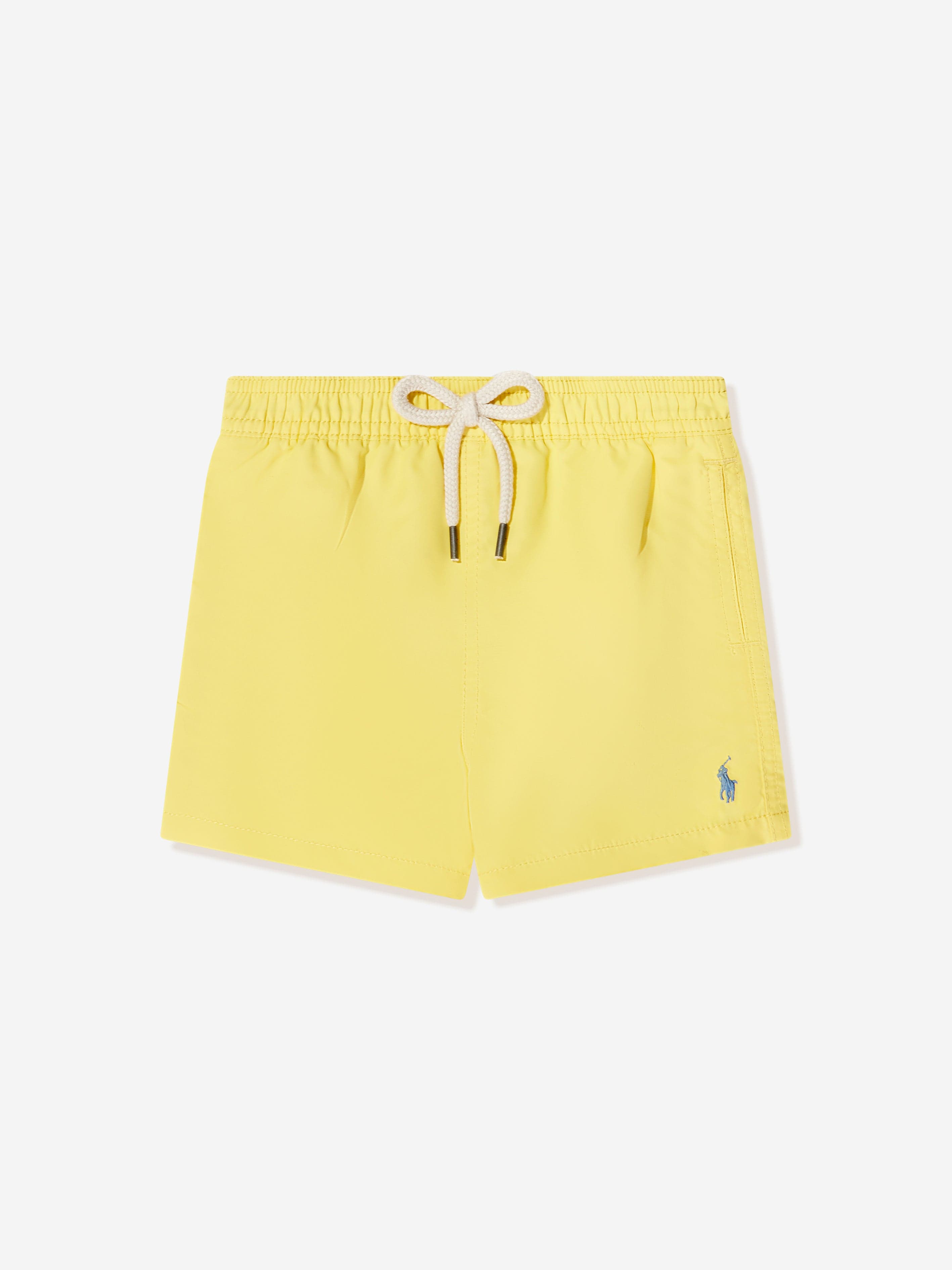 Ralph Lauren Boys Logo Swim Shorts in Yellow