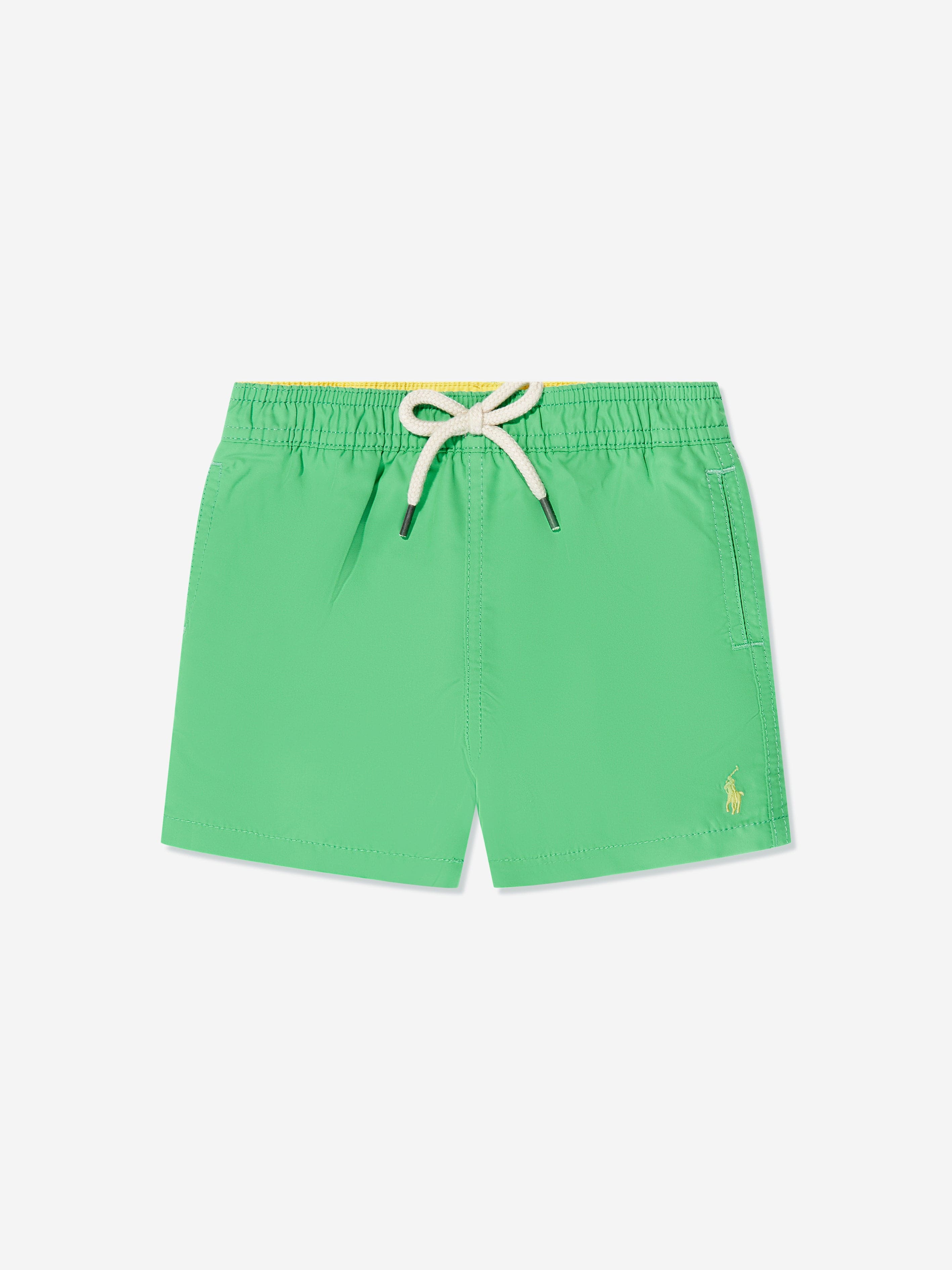 Ralph Lauren Boys Logo Swim Shorts in Green