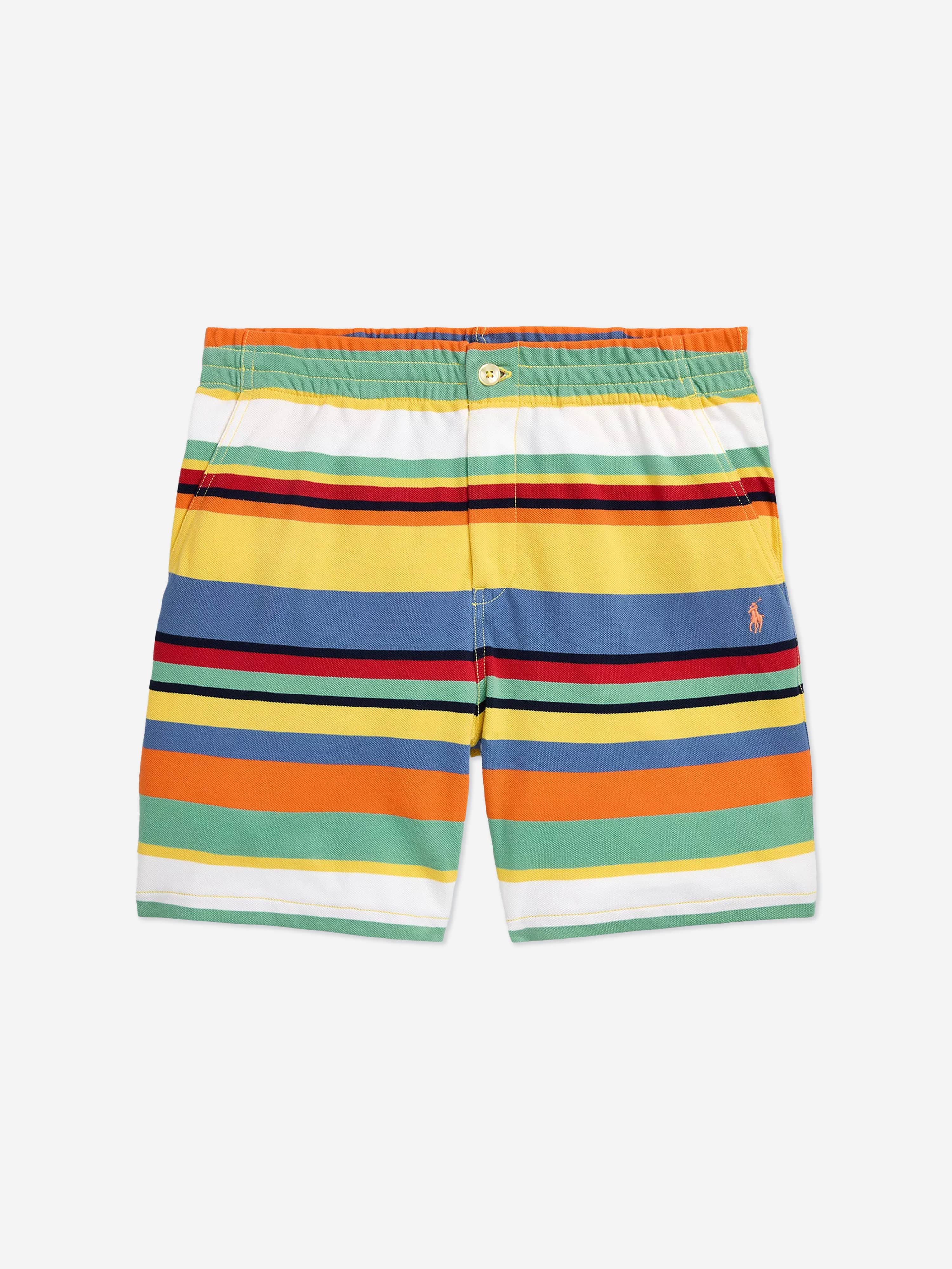 Ralph Lauren Boys Striped Shorts in Multicolour