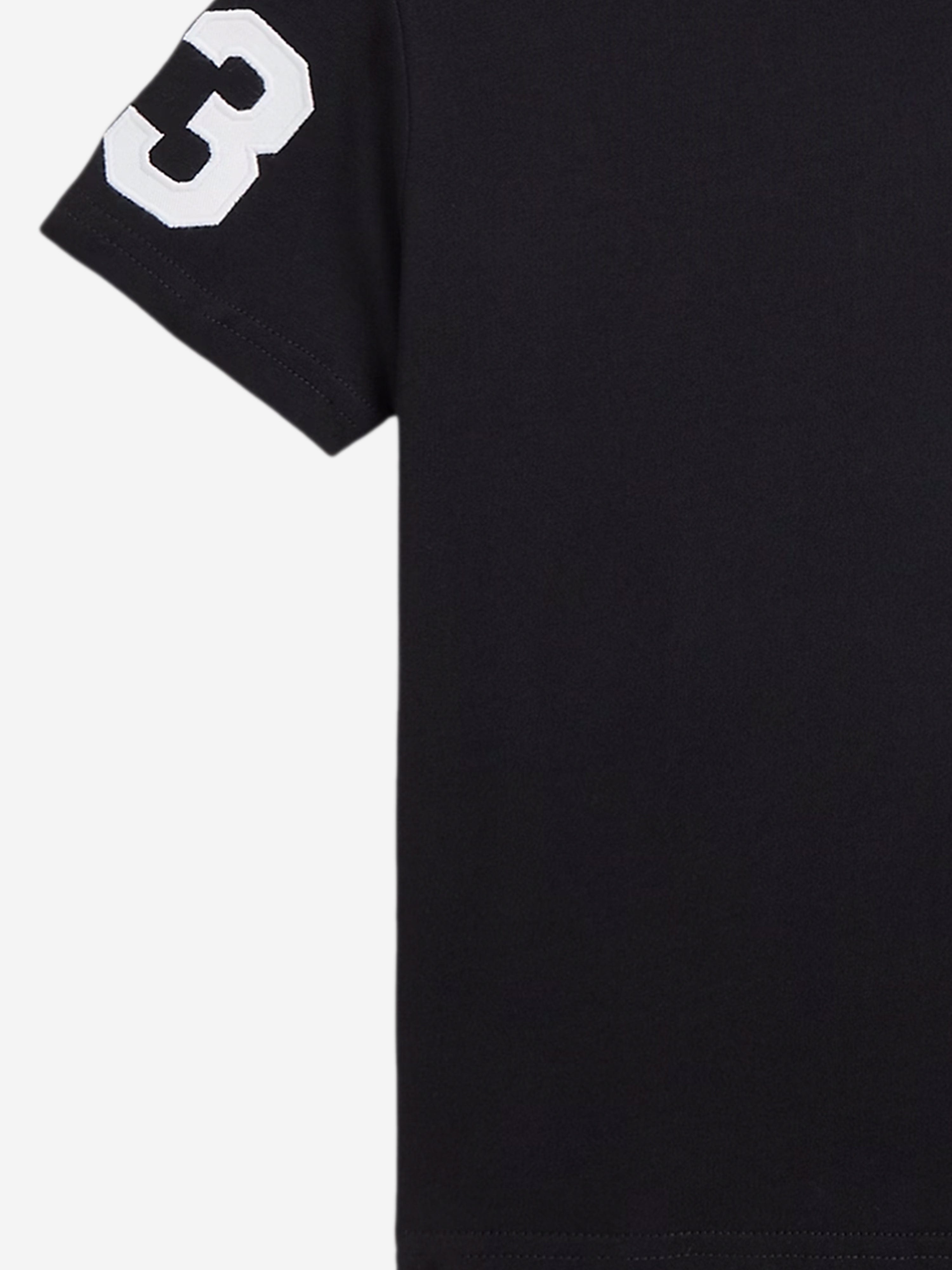 Ralph Lauren Boys Logo T-Shirt in Black