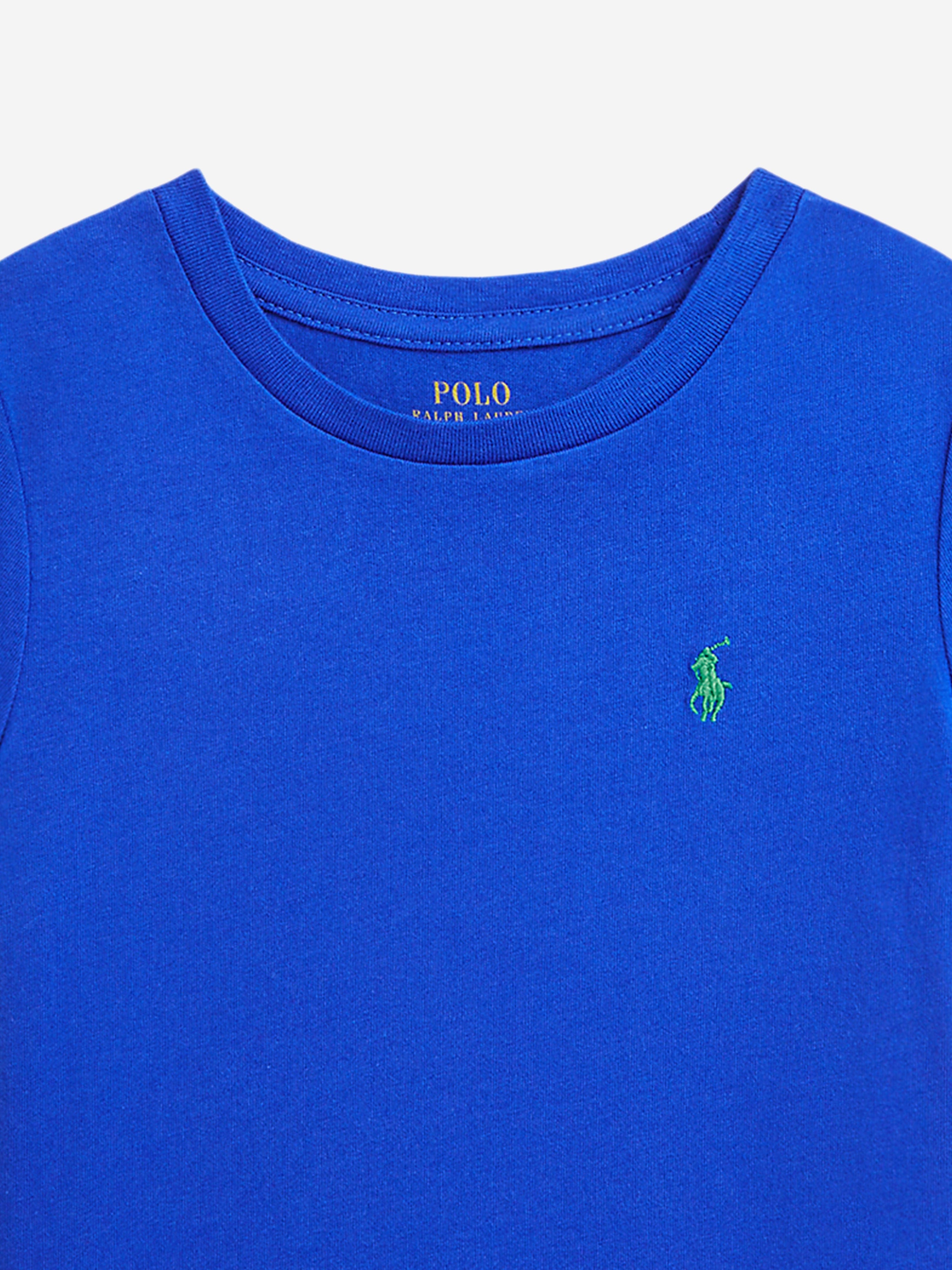 Girls Logo T-Shirt in Blue