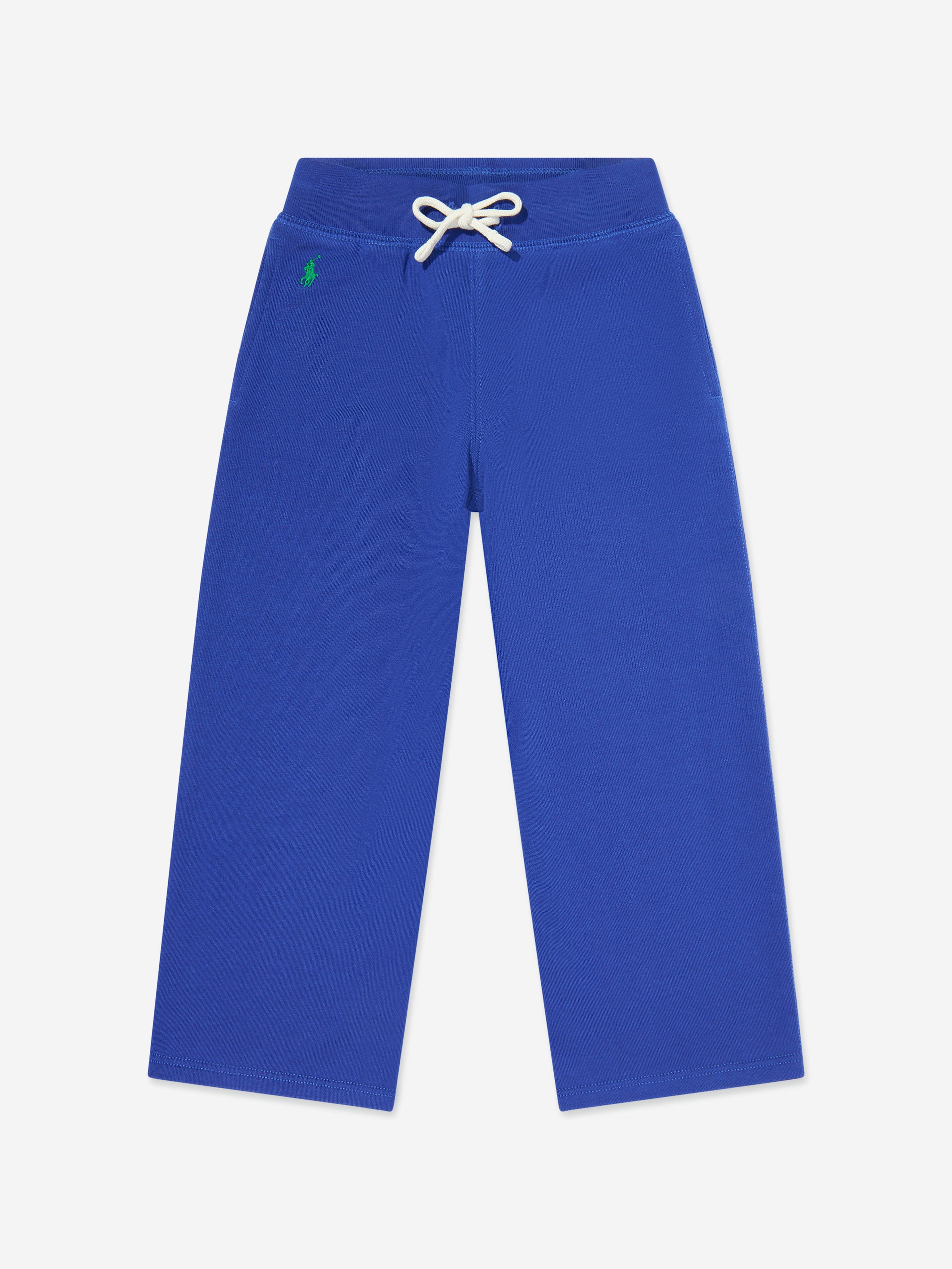 Girls Wide Leg Joggers in Blue