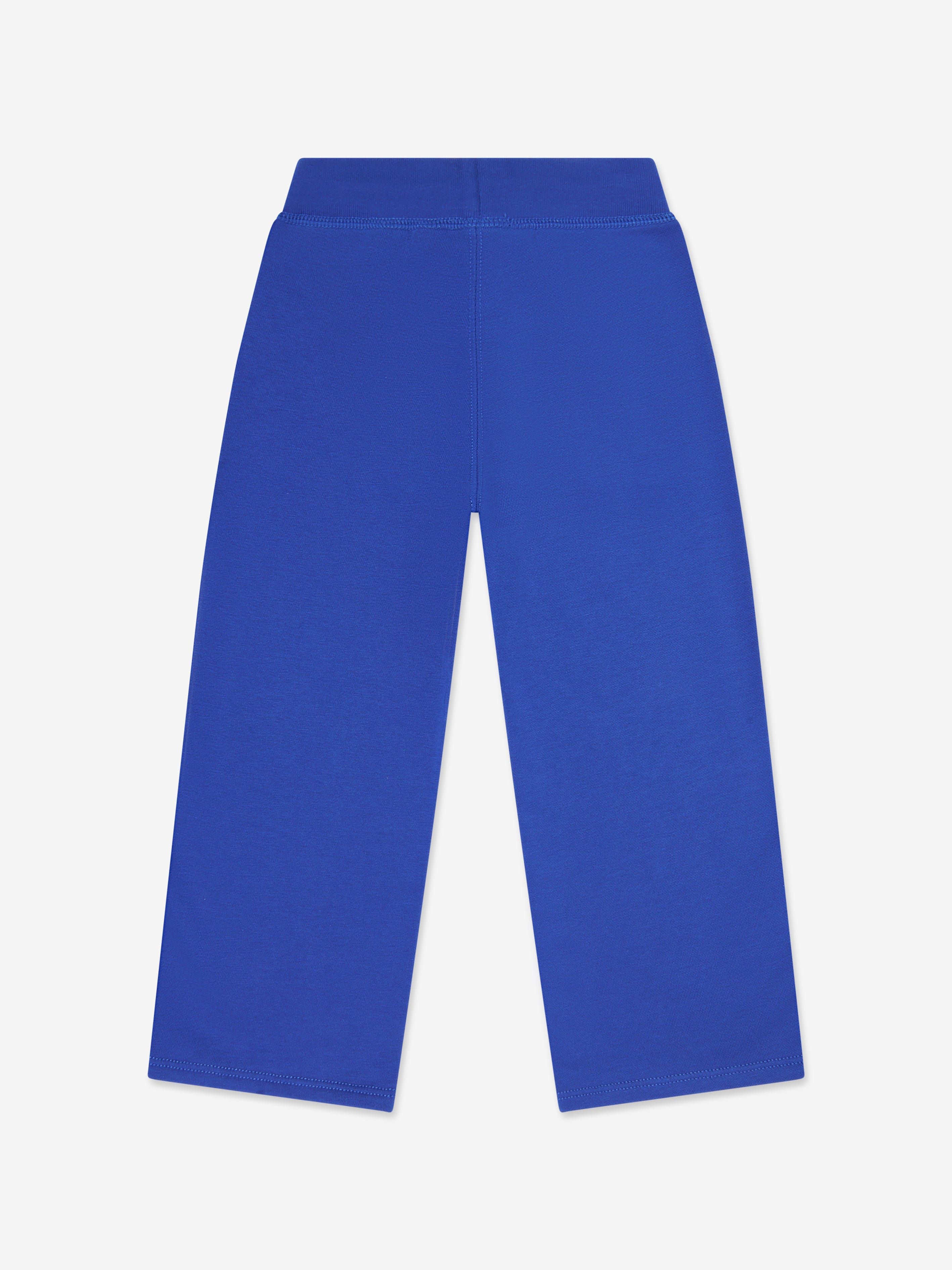 Girls Wide Leg Joggers in Blue