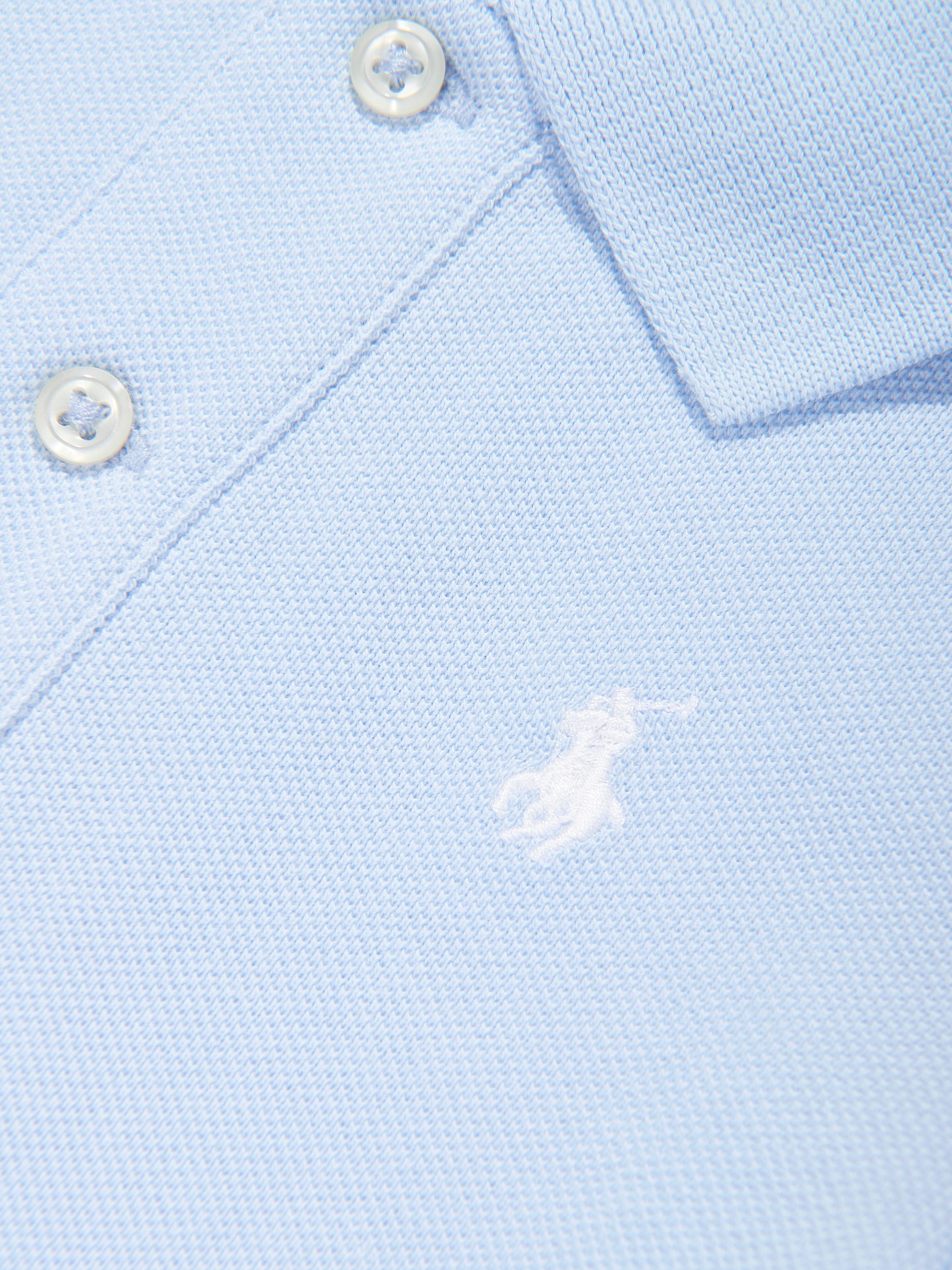Ralph Lauren Baby Boys Logo Polo Shirt in Blue