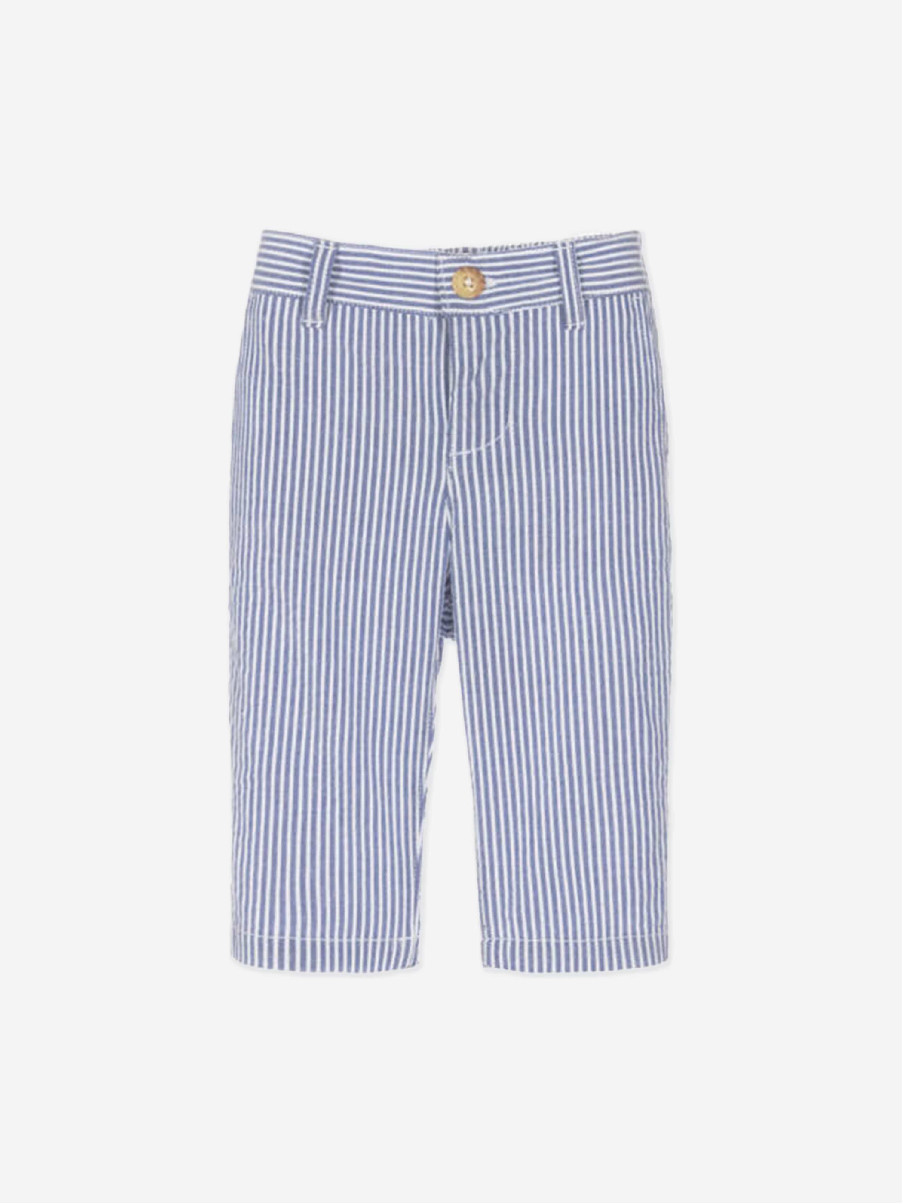 Ralph Lauren Baby Boys Trouser Set in Blue