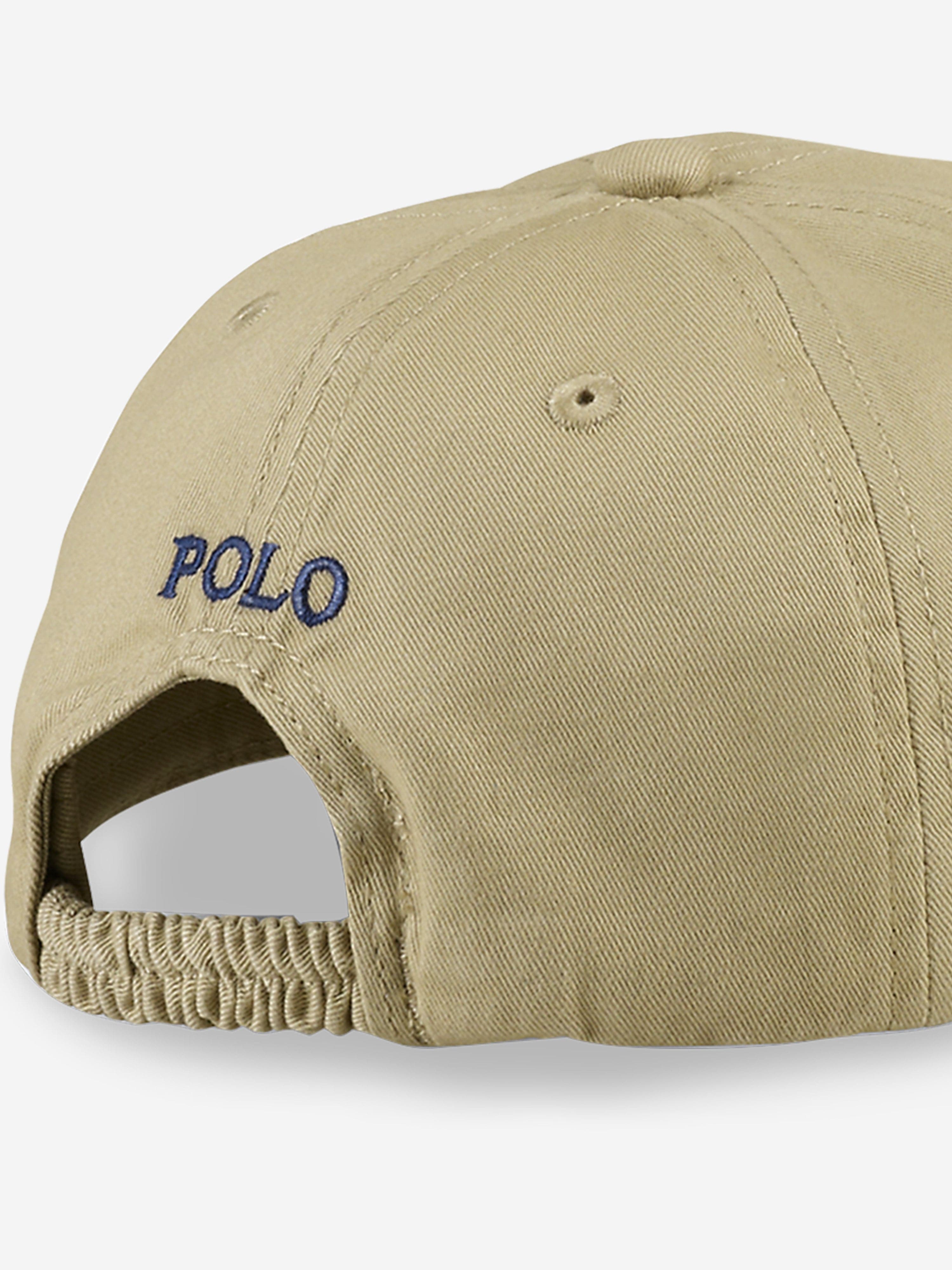 Ralph Lauren Baby Boys Classic Cap in Beige