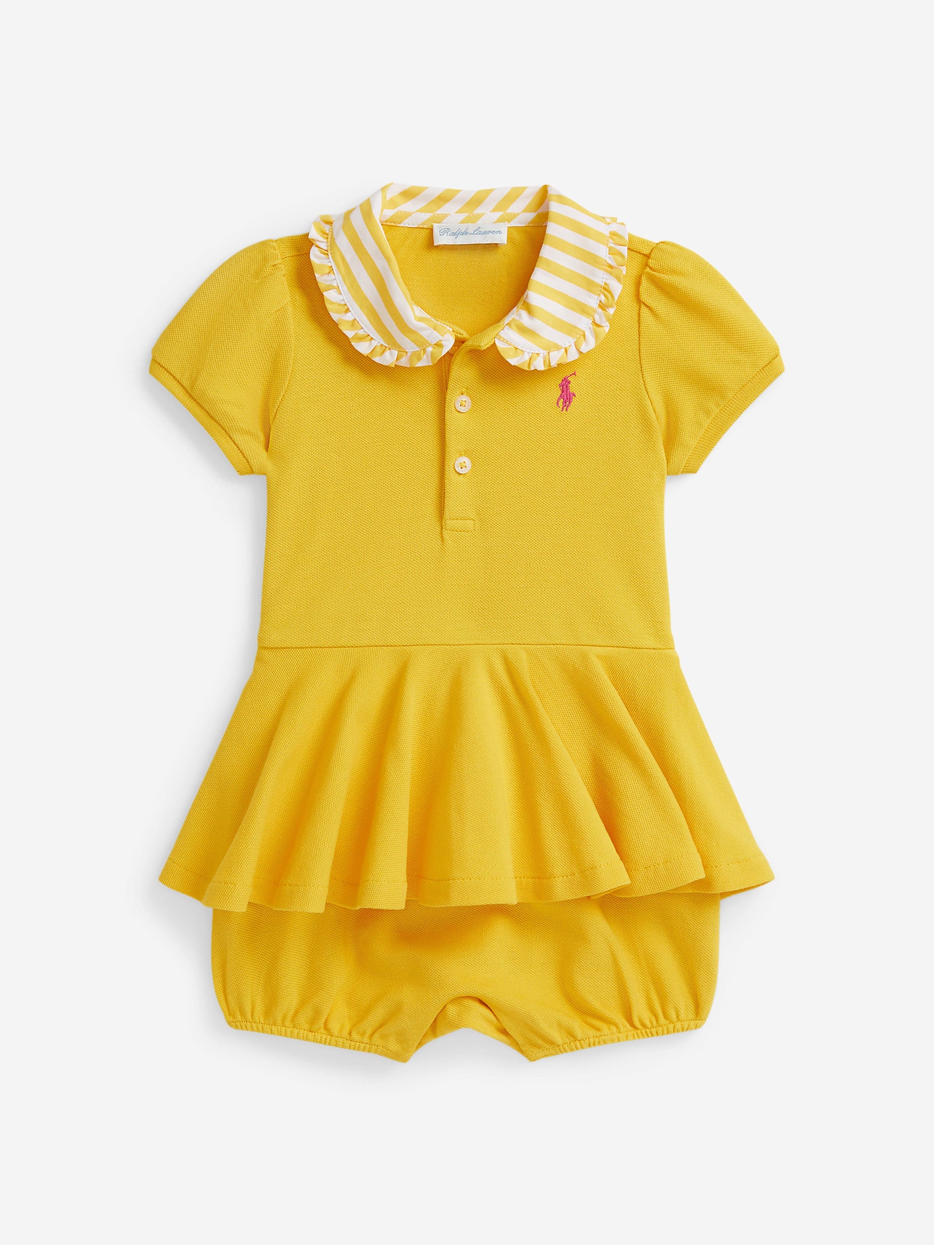 Ralph Lauren Peplum Polo Romper
