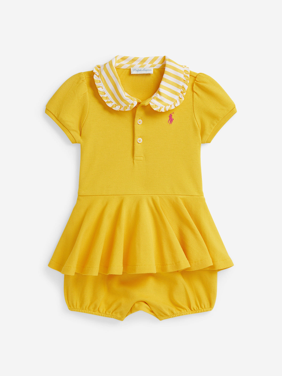 Ralph Lauren Peplum Polo Romper