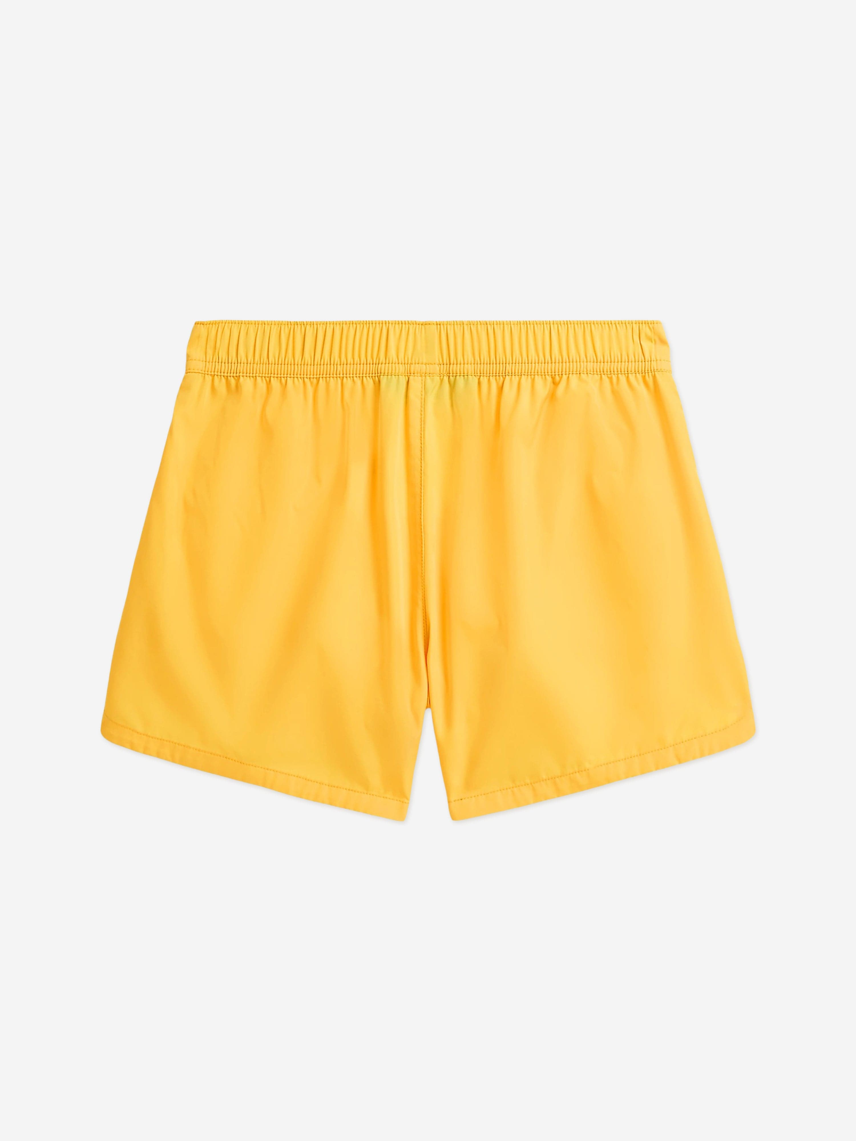 Ralph Lauren Girls Athletic Polo Shorts in Yellow