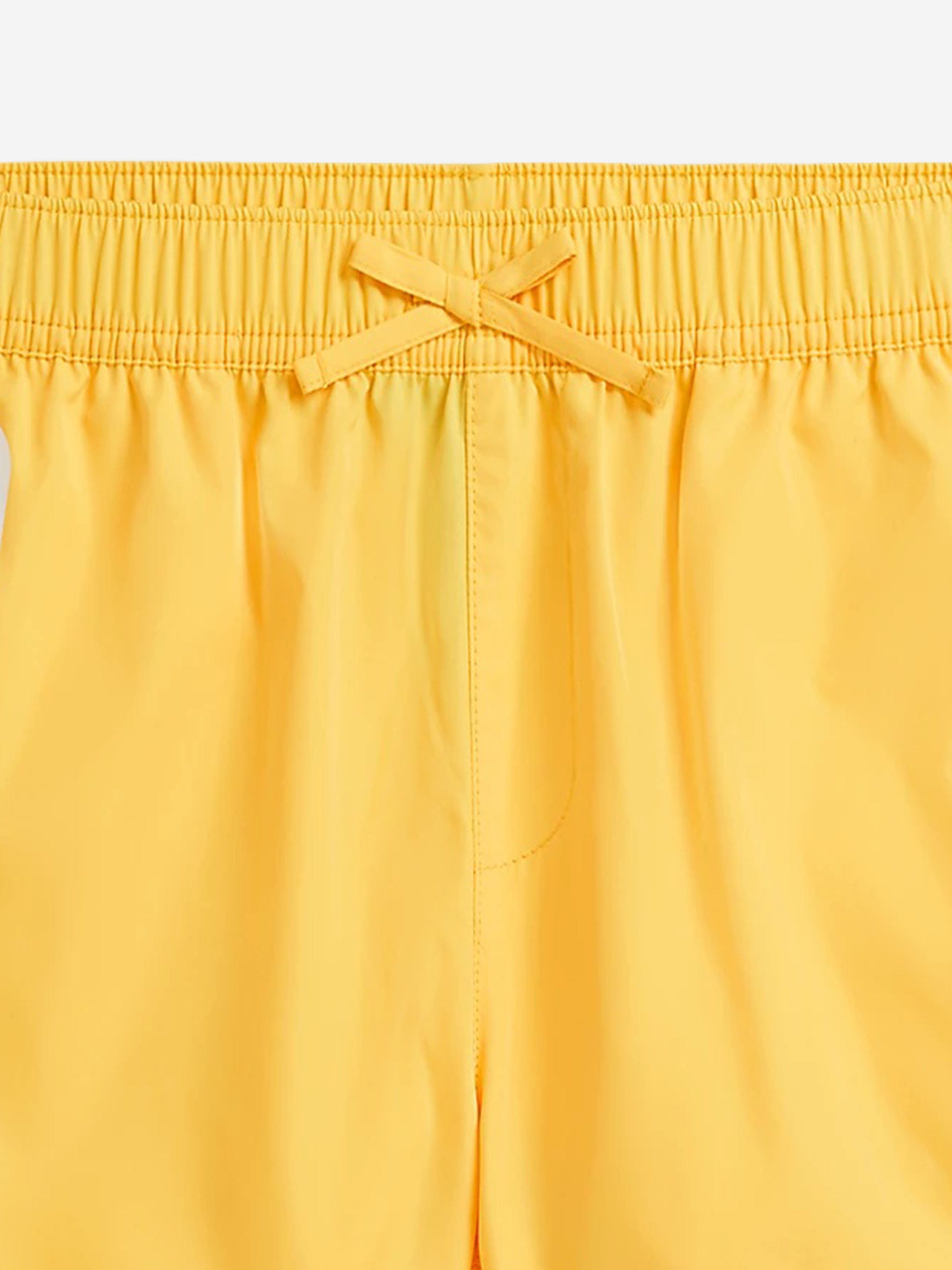 Ralph Lauren Girls Athletic Polo Shorts in Yellow