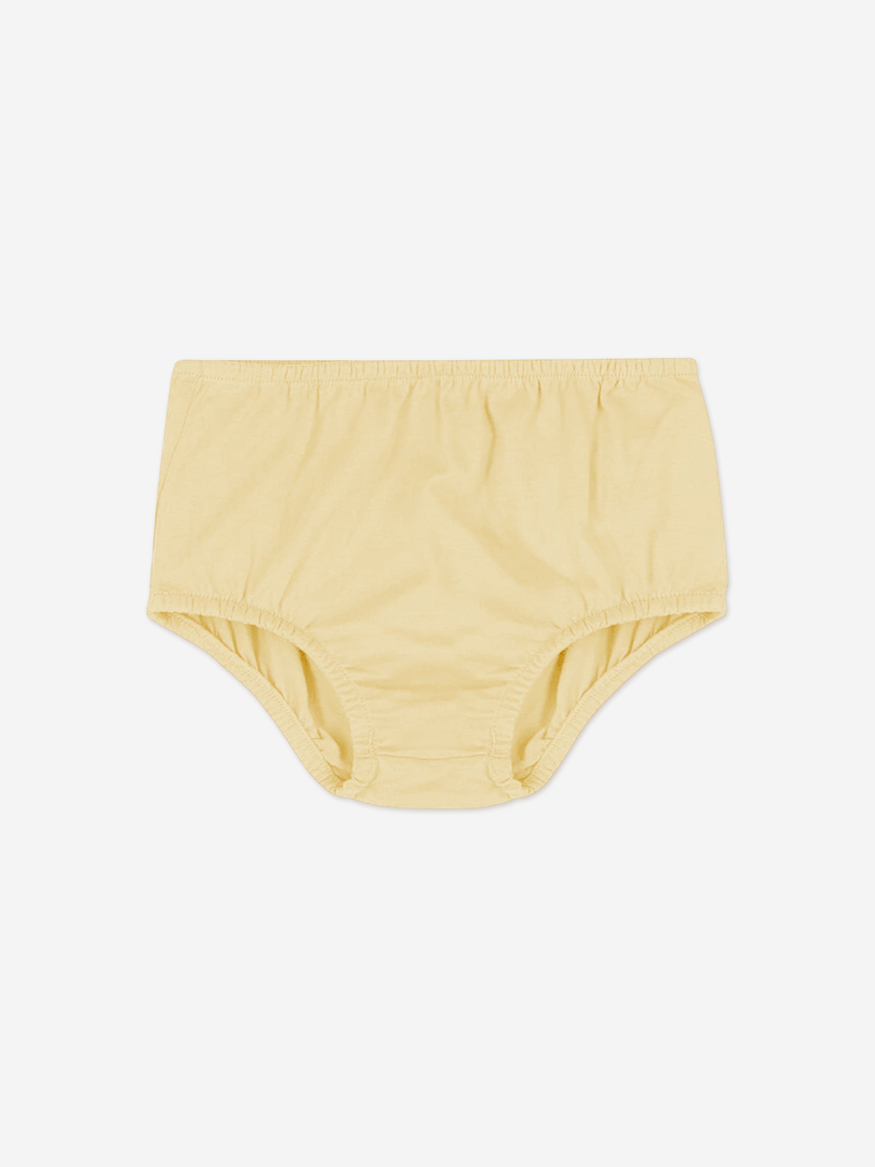 Ralph Lauren Baby Girls Polo Bear Jersey Dress in Yellow