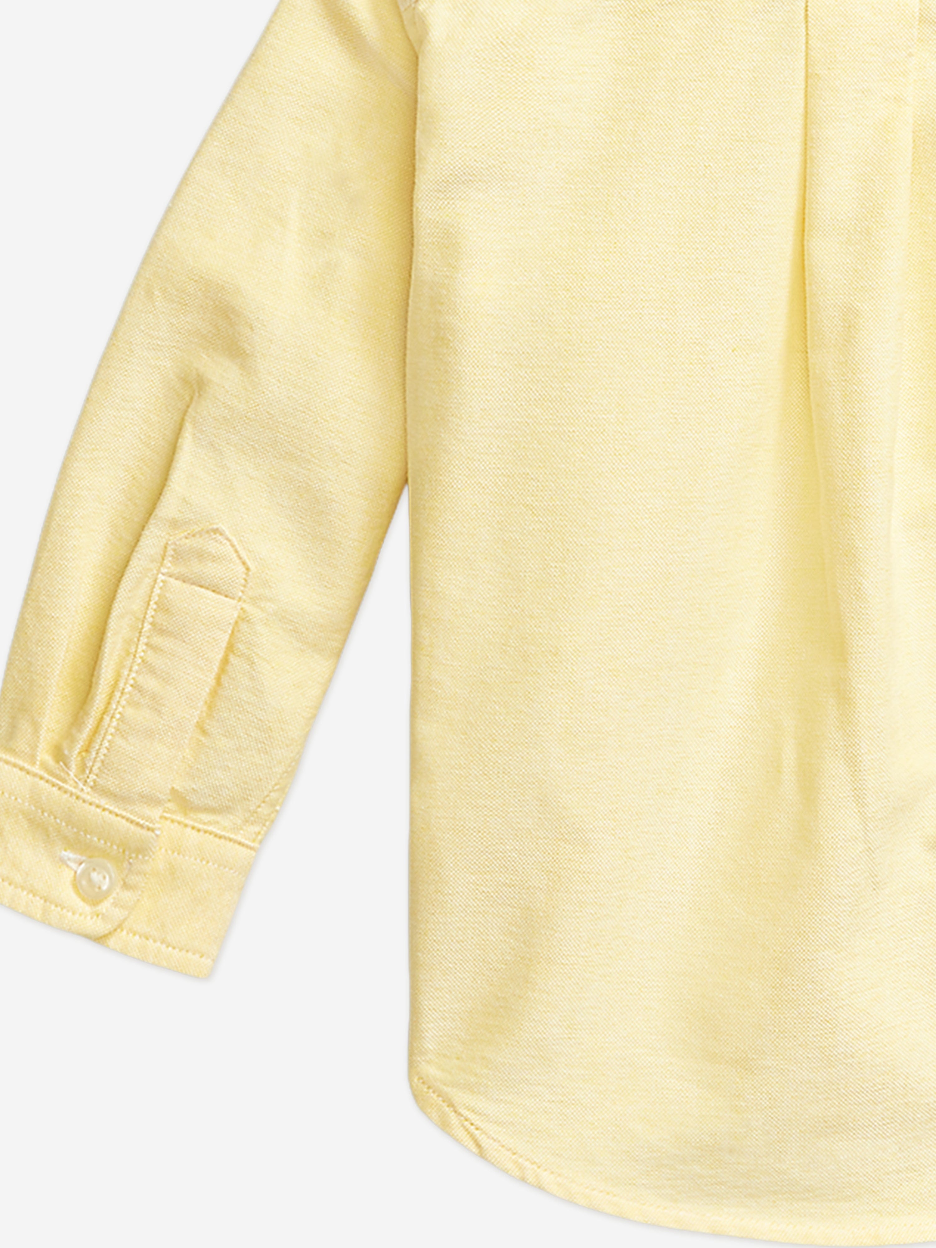 Ralph Lauren Baby Boys Classic Oxford Shirt in Yellow
