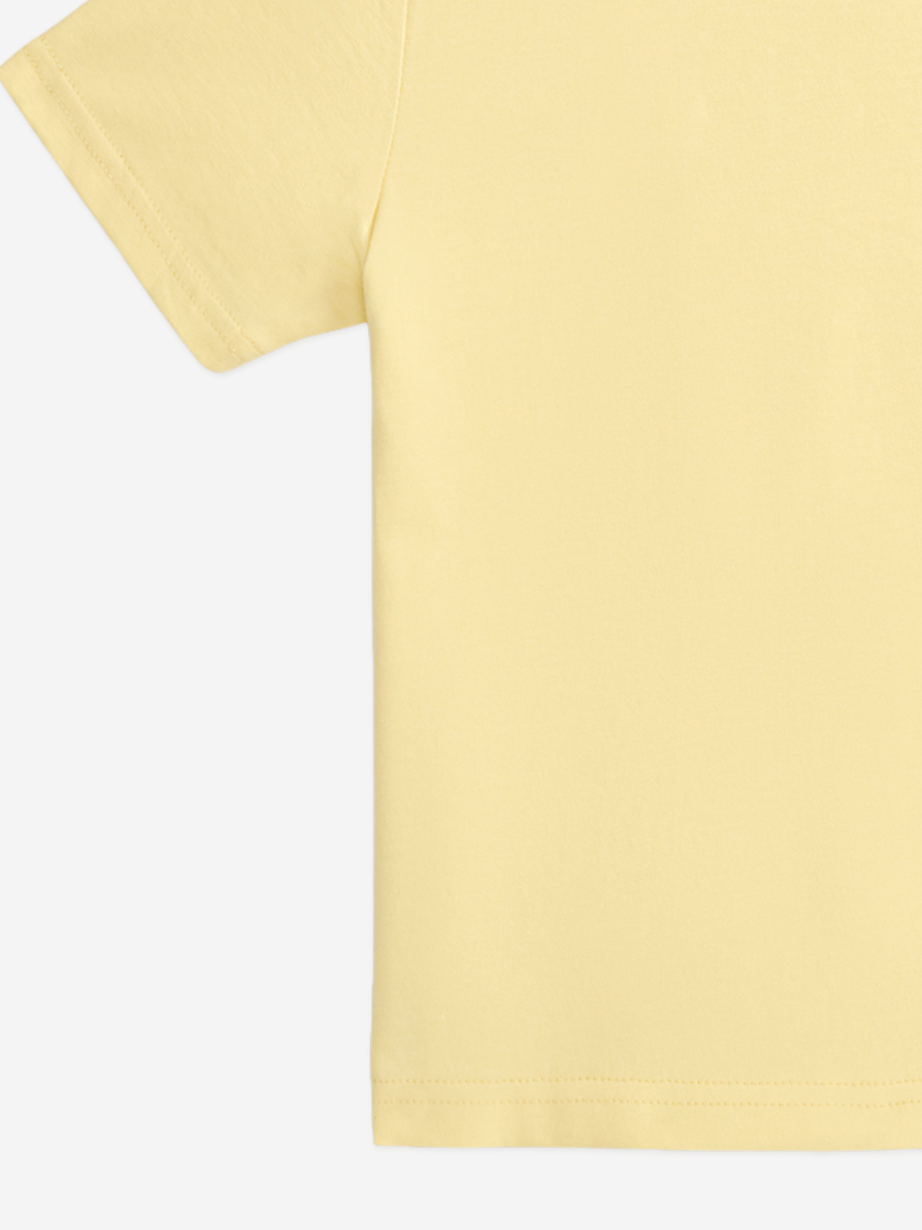 Ralph Lauren Boys Logo Jersey T-Shirt in Yellow