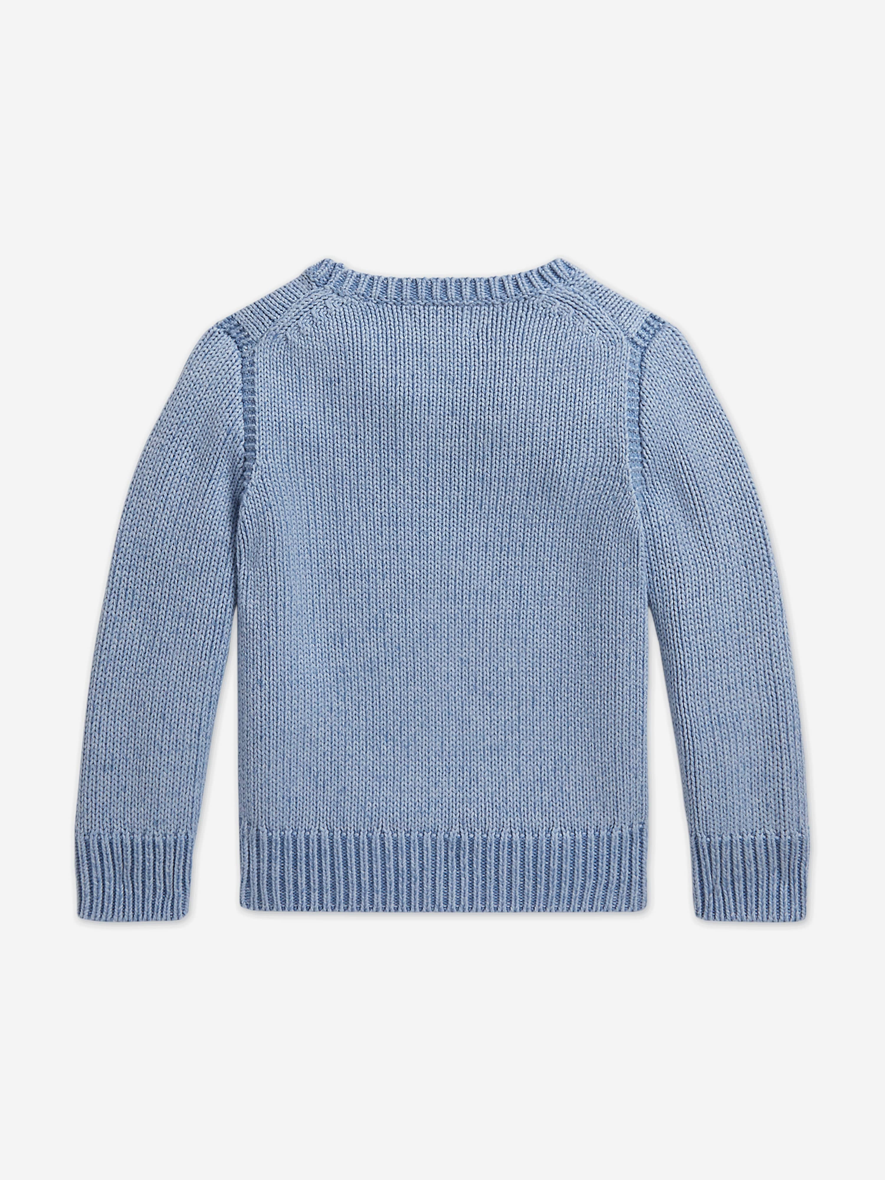 Ralph Lauren Boys Flag Jumper in Blue