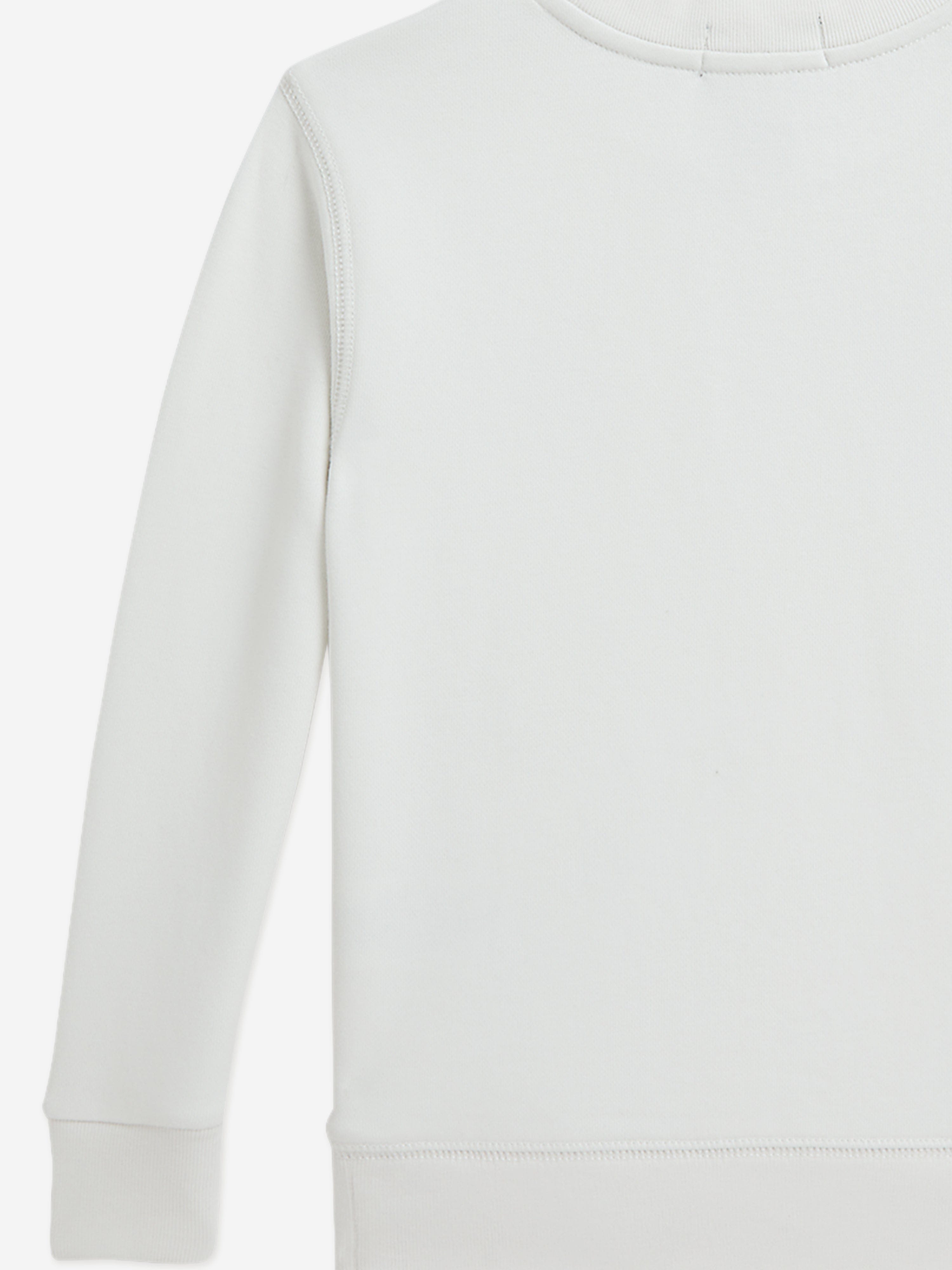 Ralph Lauren Boys French Terry Logo Sweatshirt in Ivory