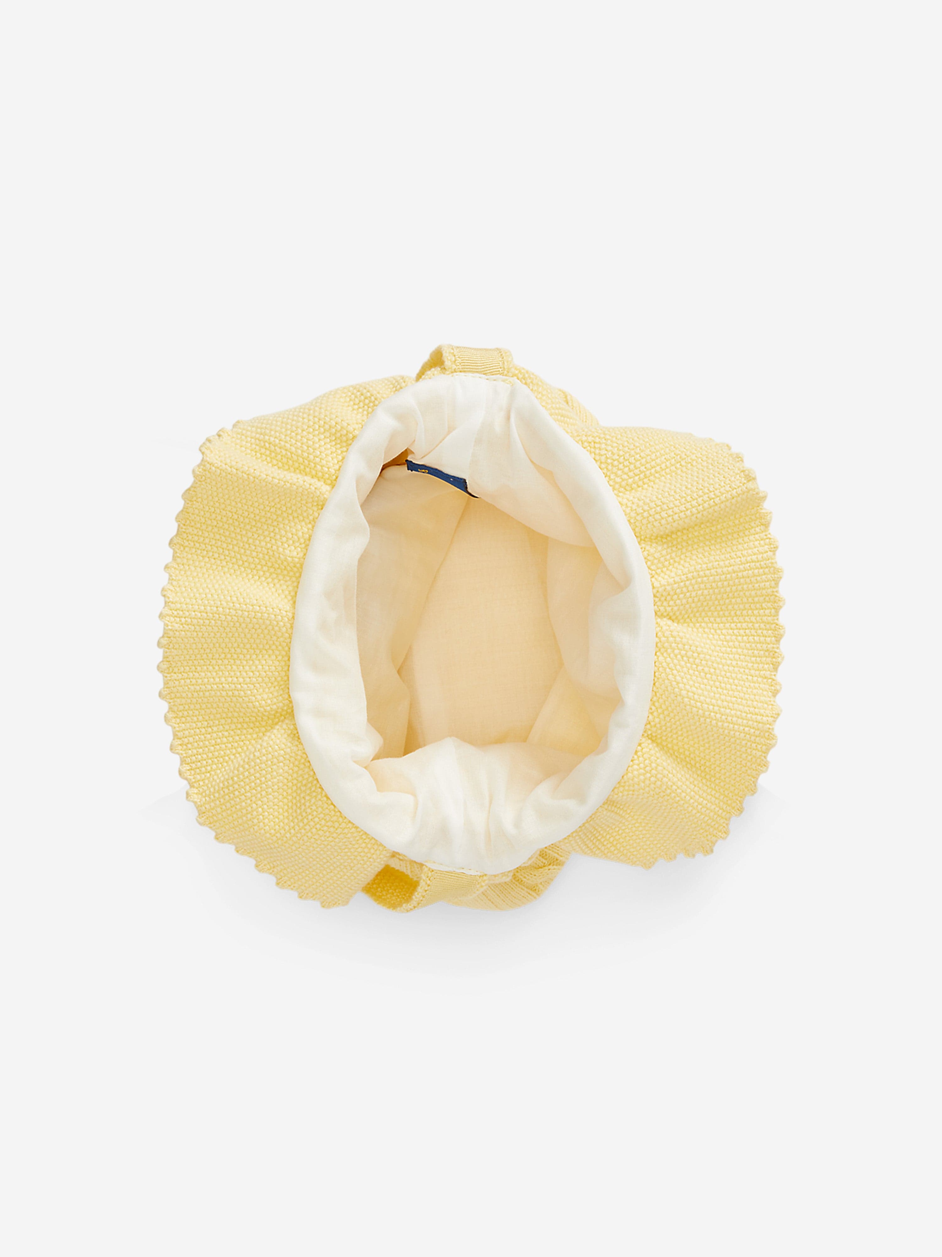 Ralph Lauren Girls Drawstring Bucket Bag in Yellow (27cm)