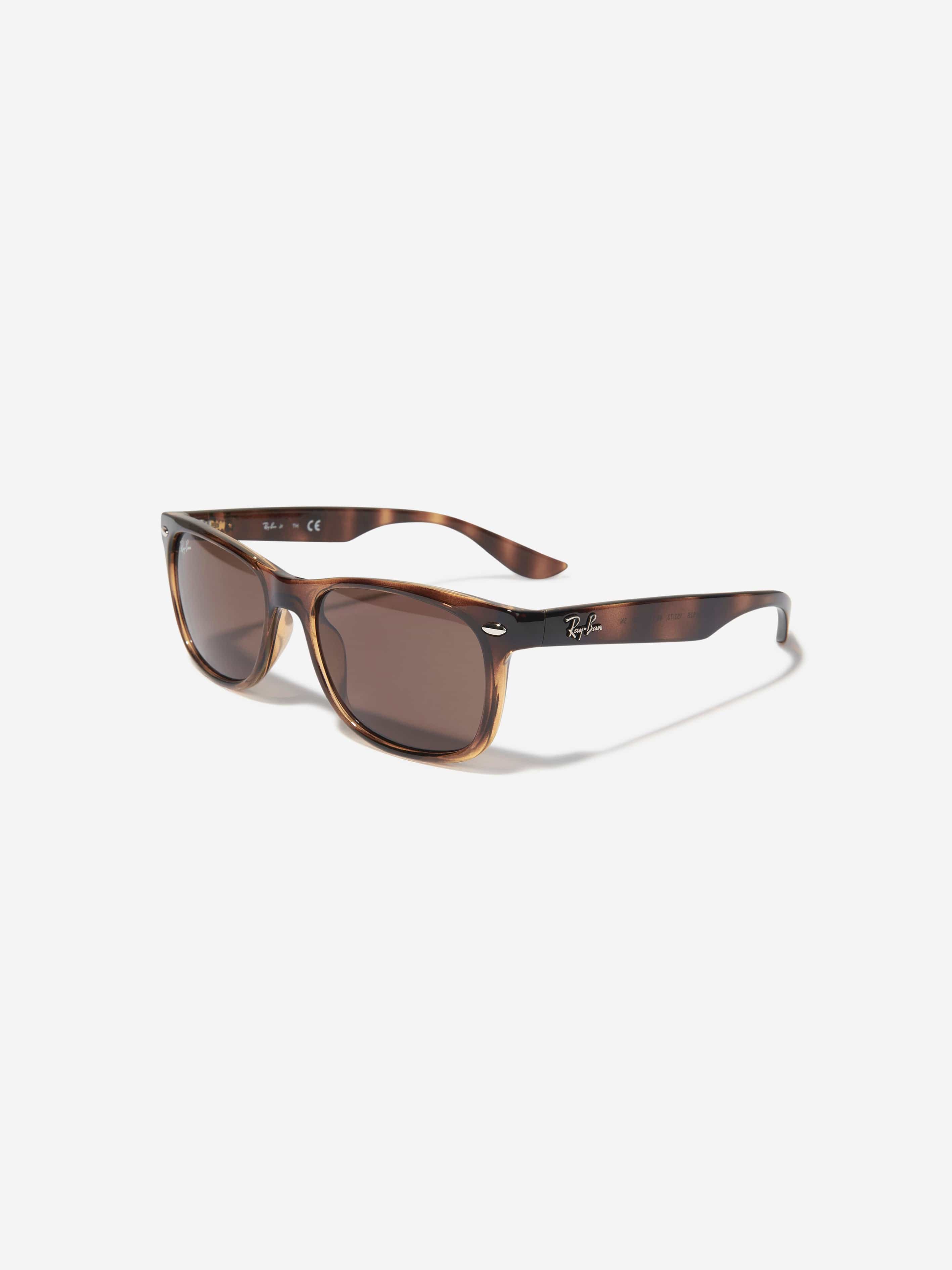 Ray-Ban Kids Wayfarer Sunglasses in Brown