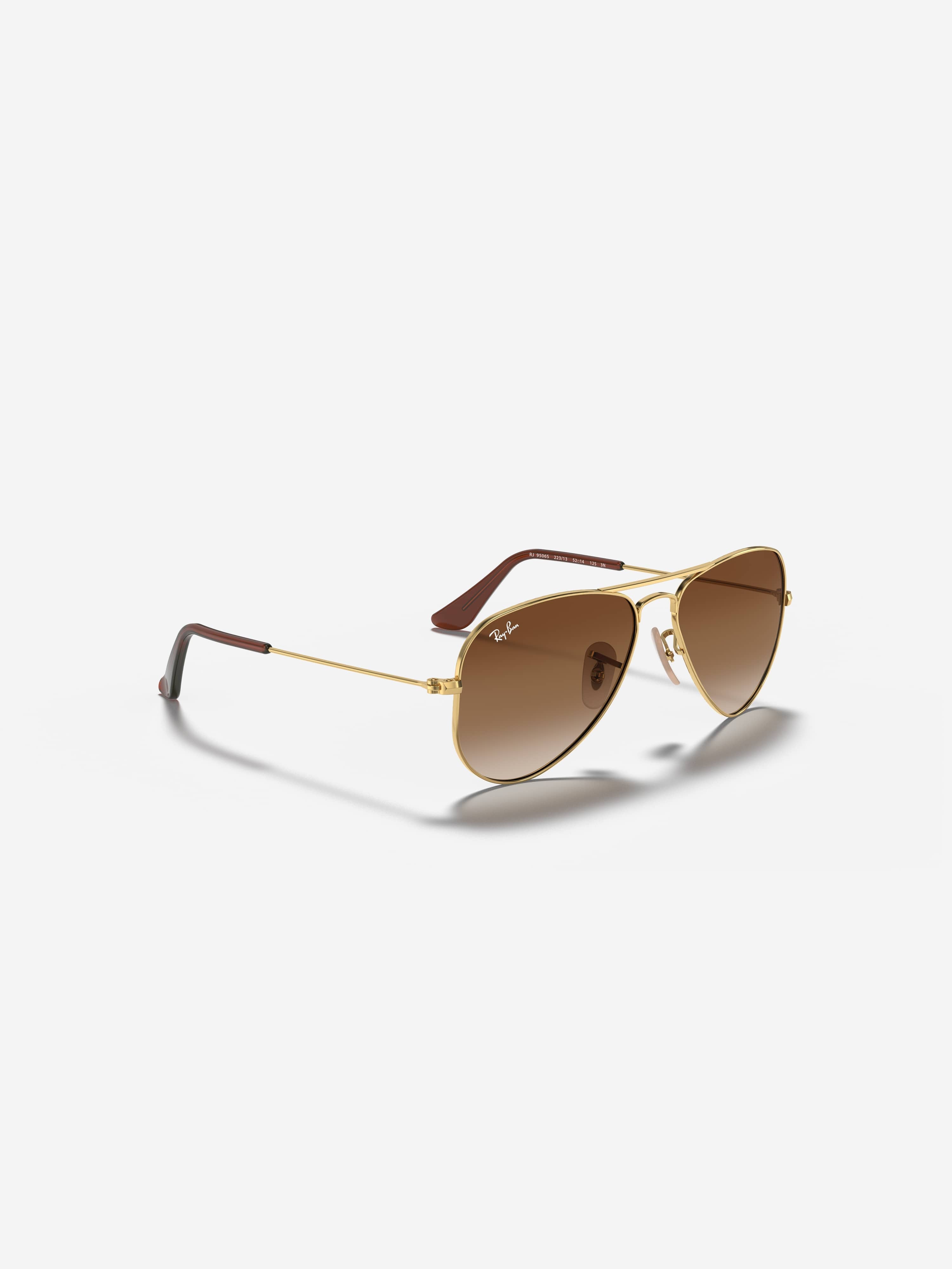 Ray-Ban Kids Aviator Sunglasses in Gold