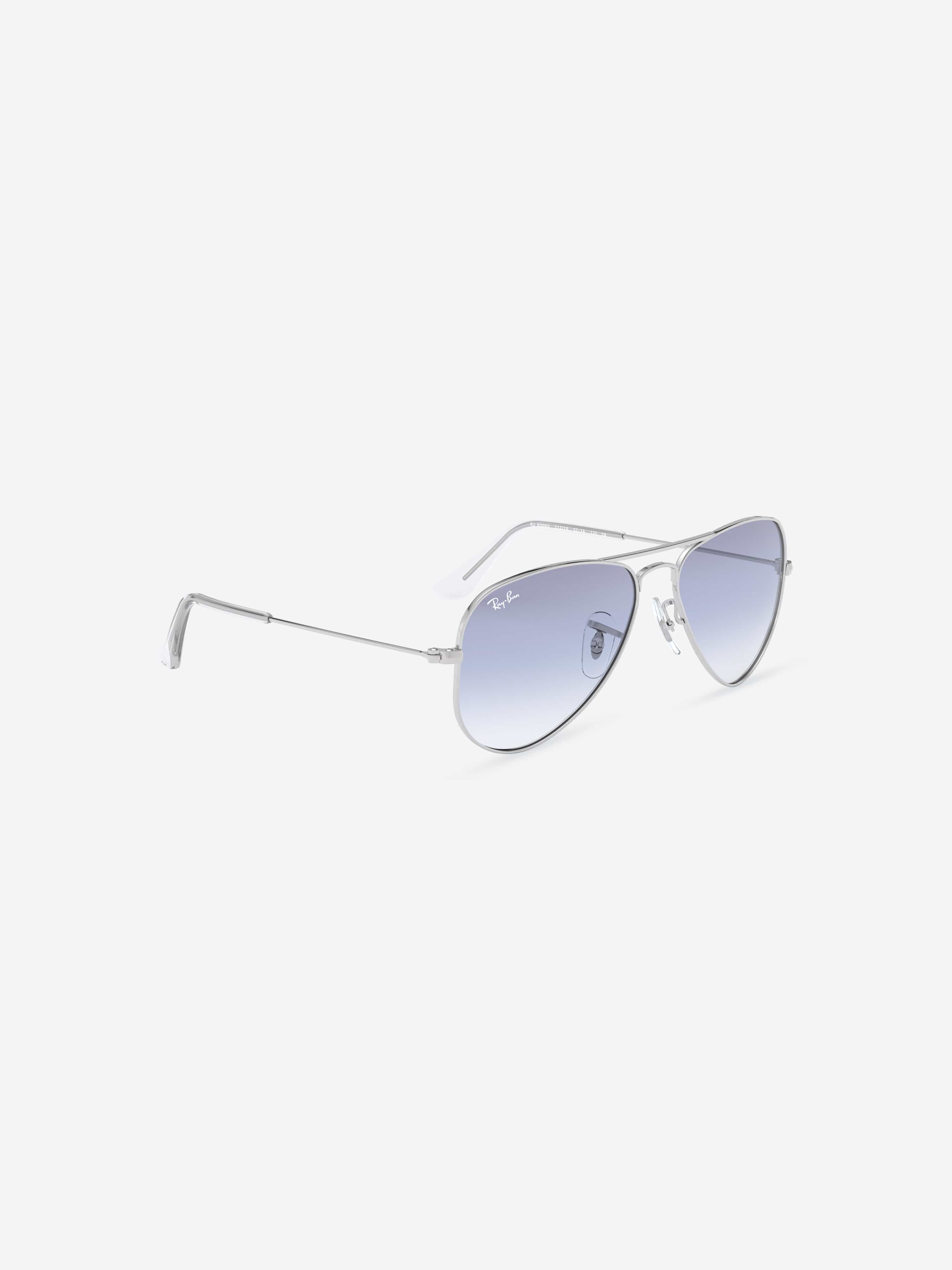Ray-Ban Kids Aviator Sunglasses in Silver