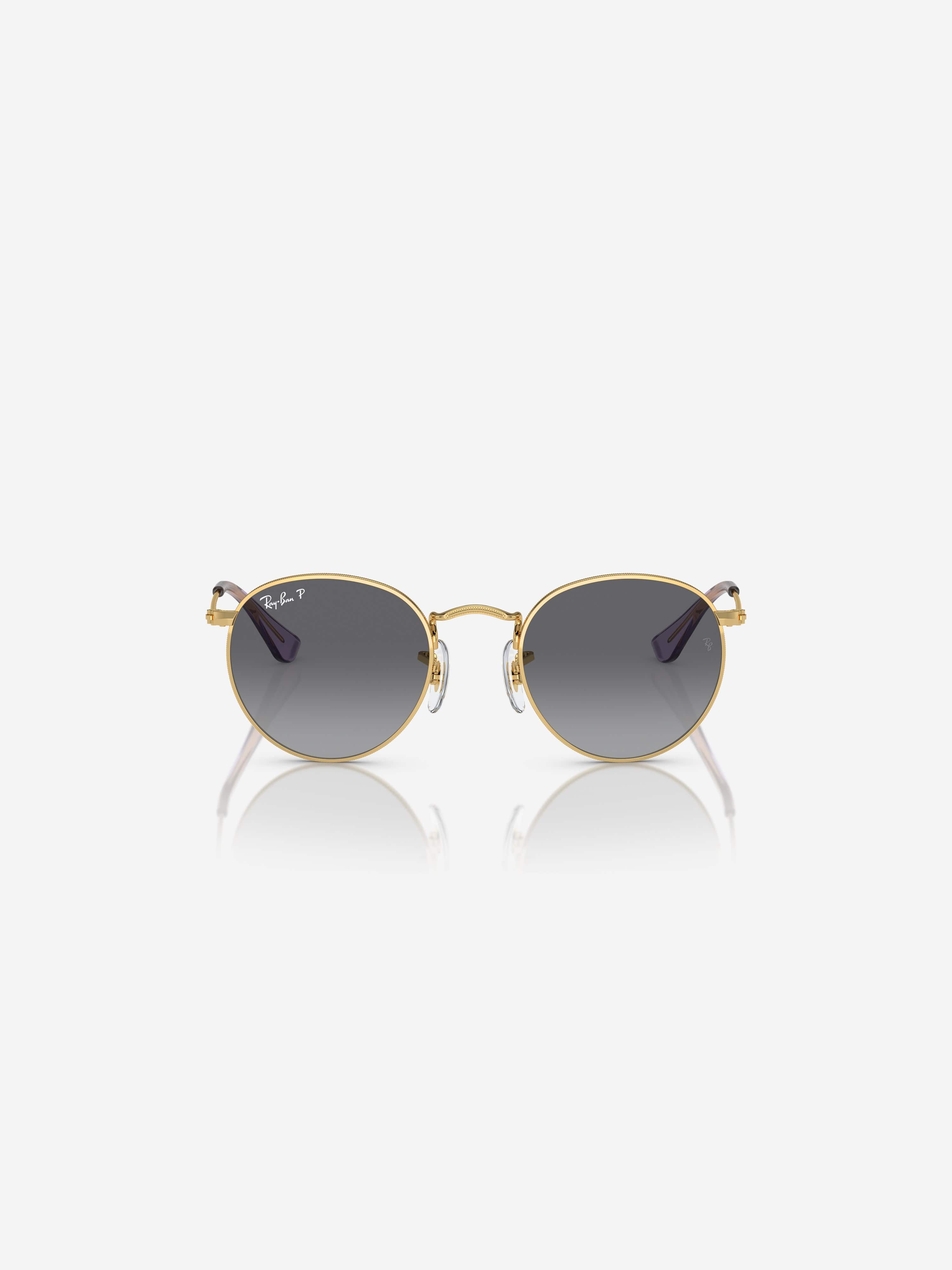 Ray-Ban Kids Round Sunglasses in Gold