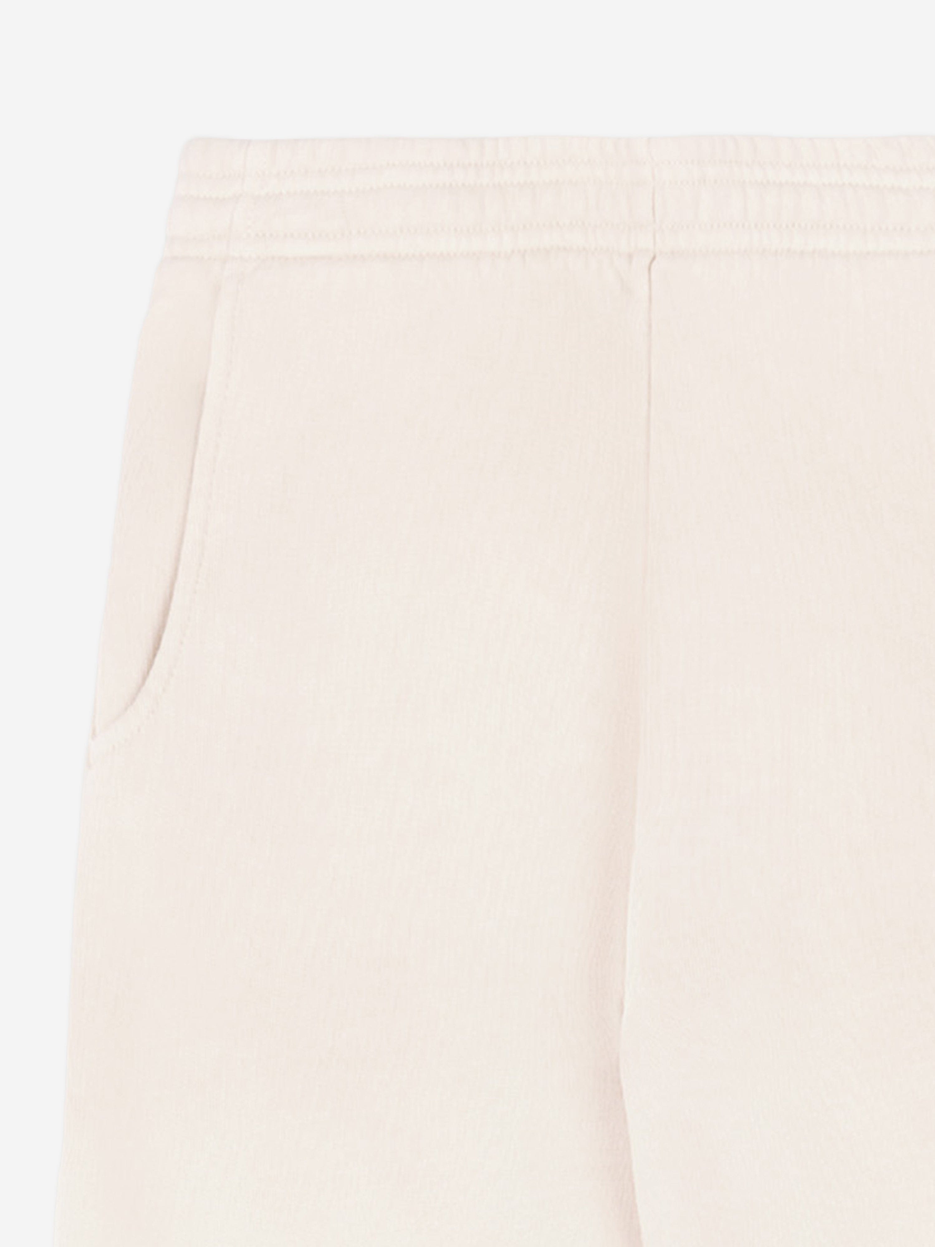 Sporty & Rich Kids Serif Logo Joggers in Ivory