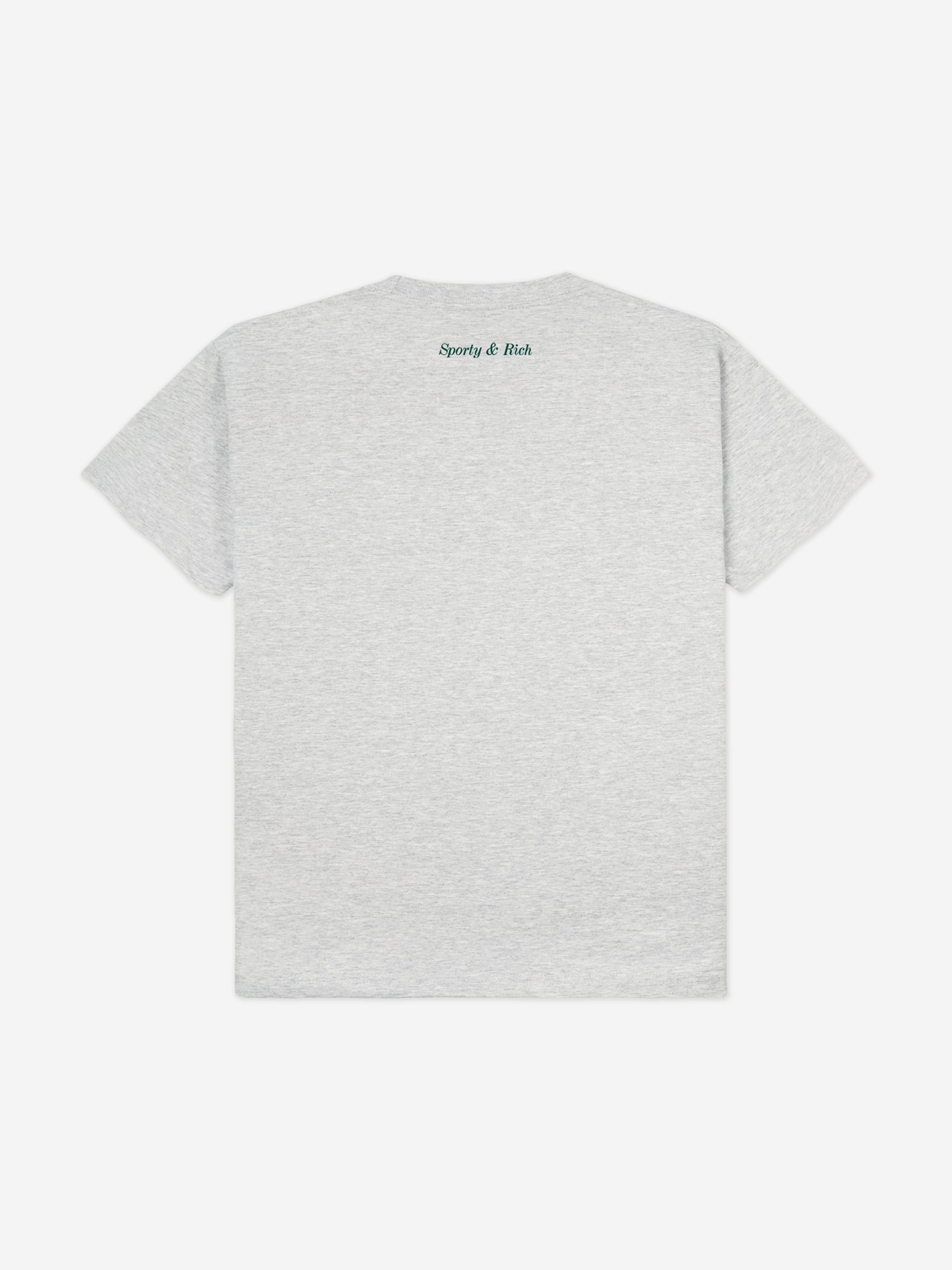 Sporty & Rich Kids Be Nice T-Shirt in Grey