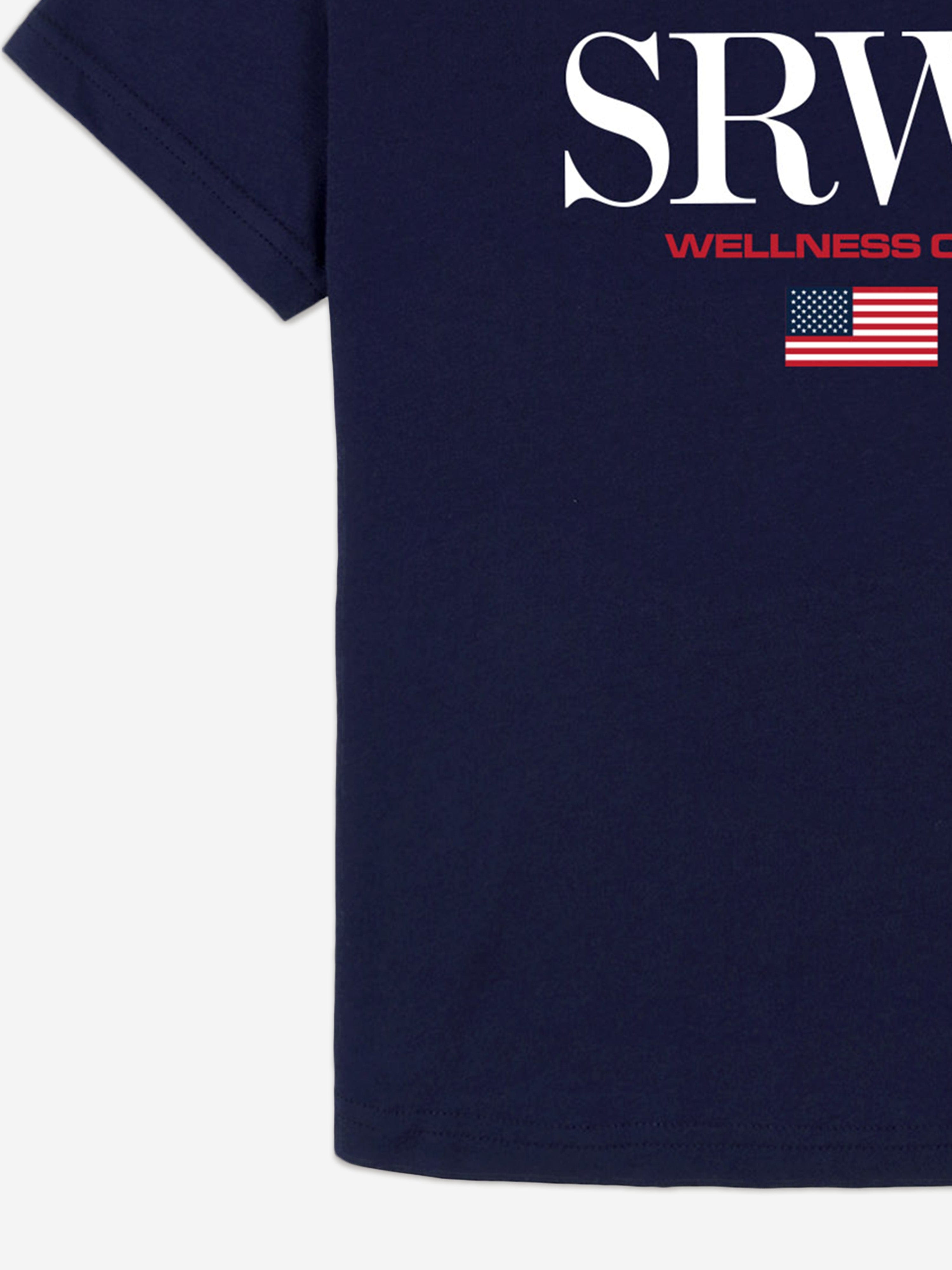 Sporty & Rich Kids Nautical T-Shirt in Navy