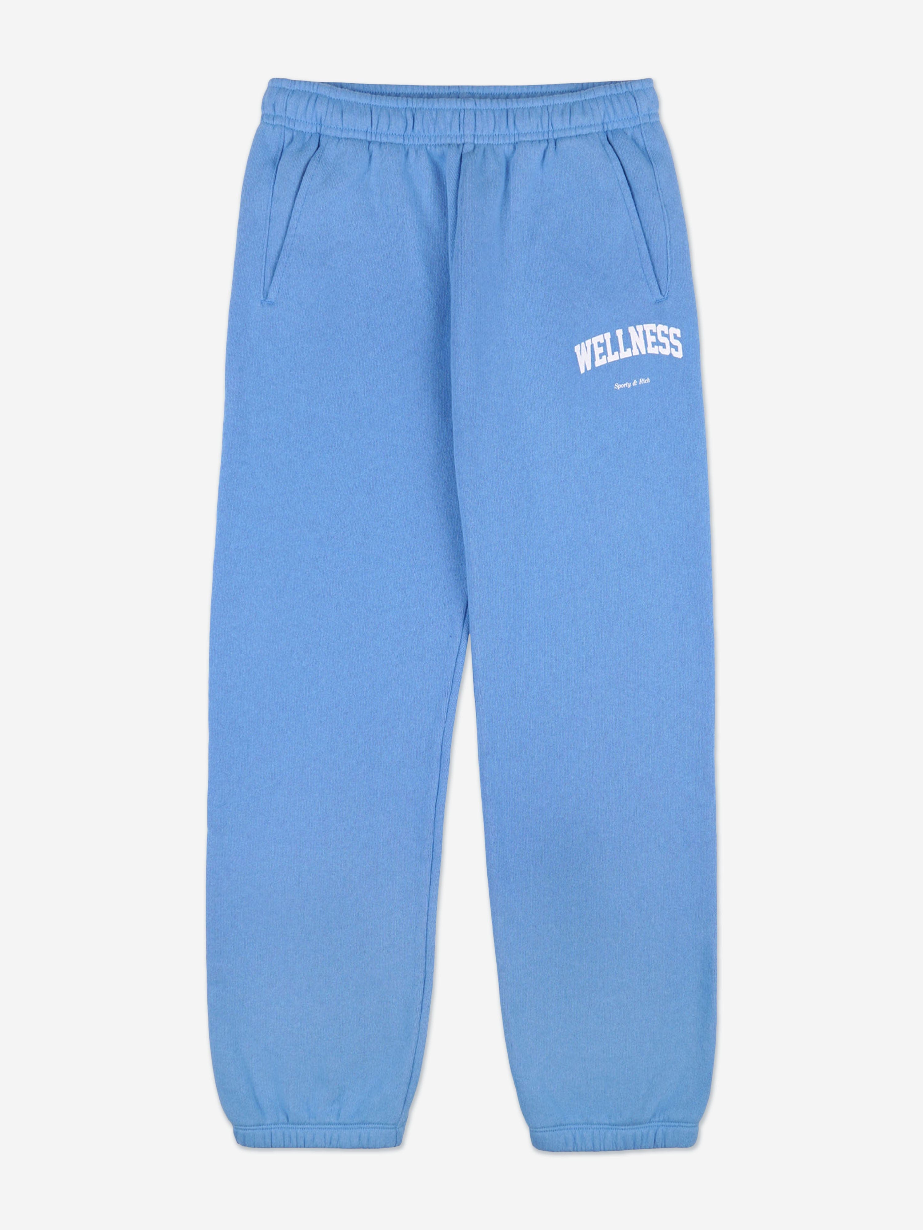 Sporty & Rich Kids Wellness Ivy Joggers in Blue