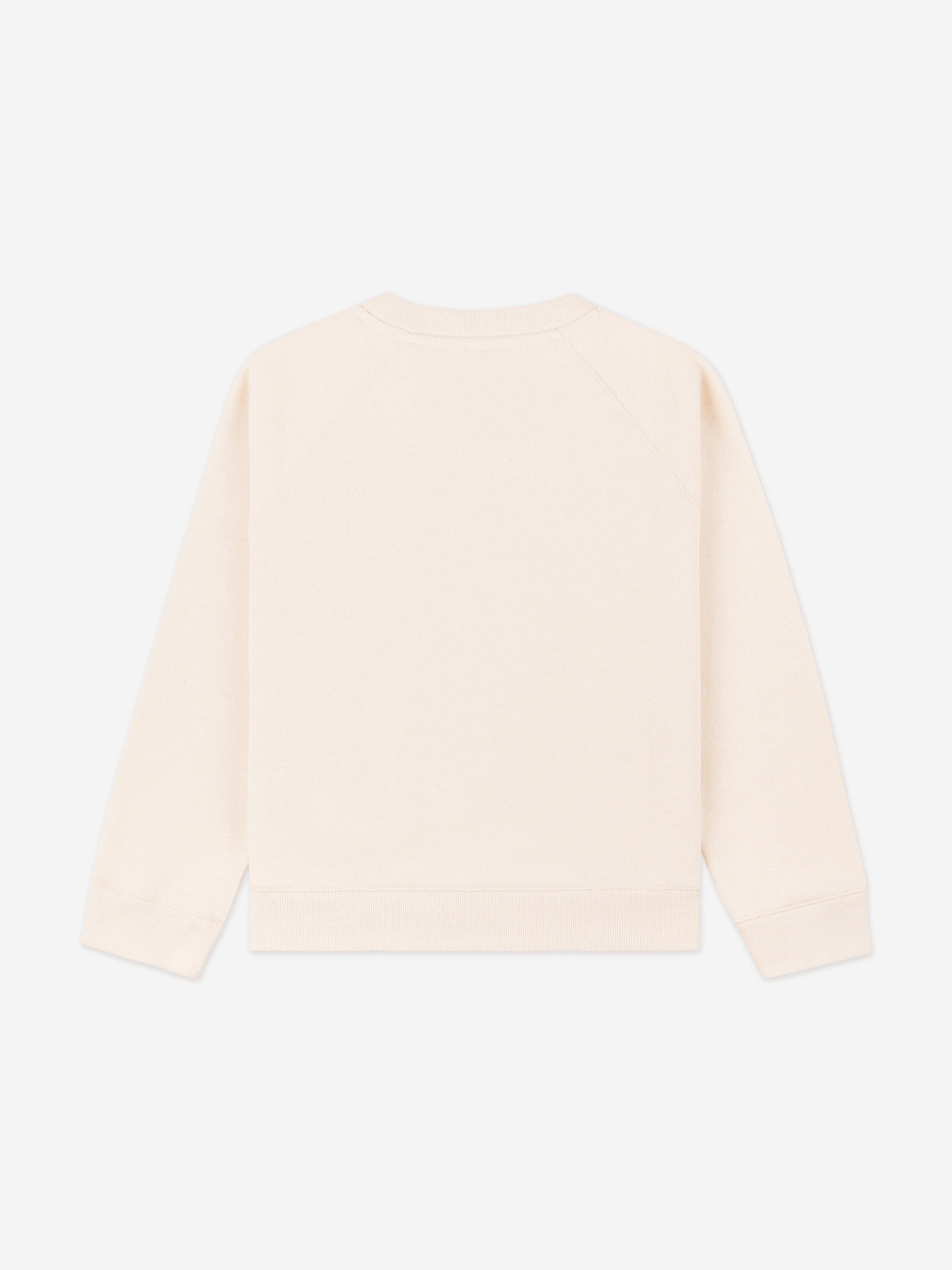 Sporty & Rich Kids H&W Crest Sweatshirt in Ivory