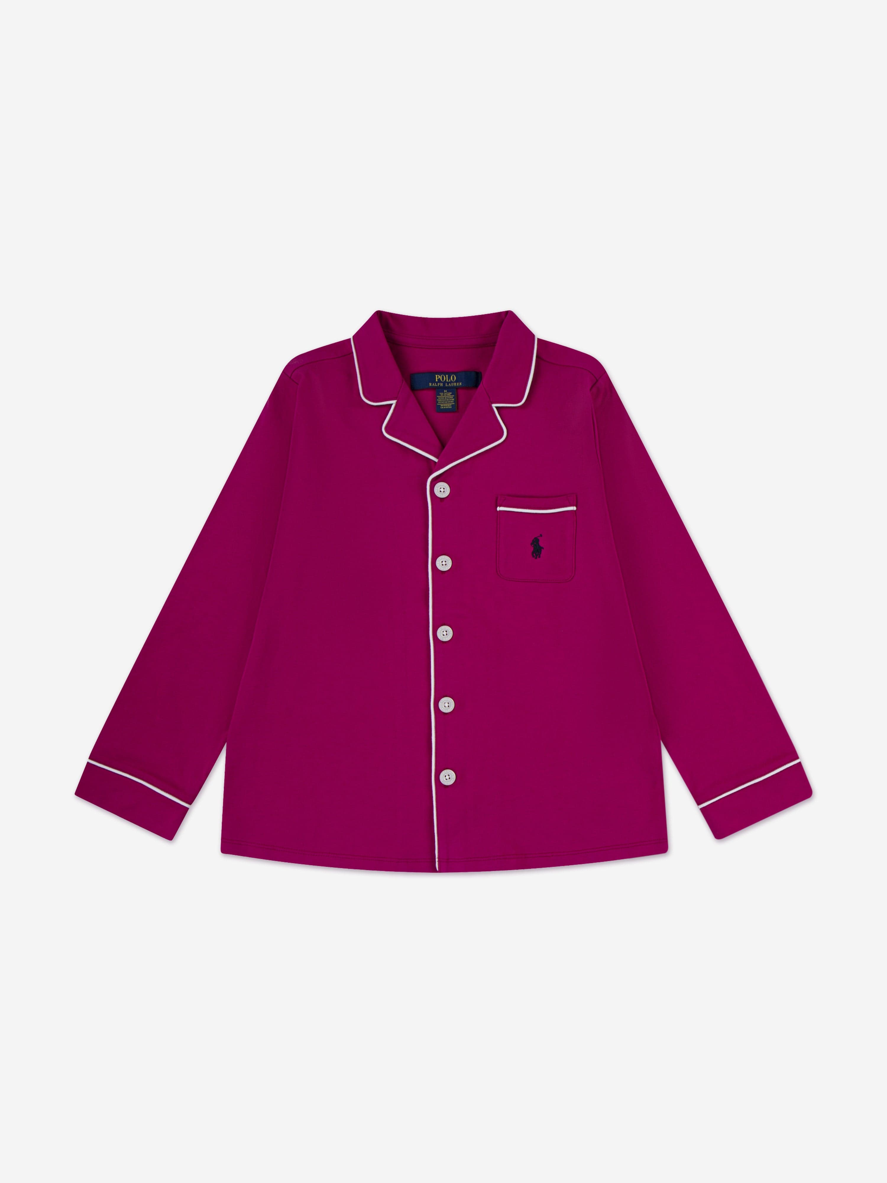 Ralph Lauren Girls Pyjama Set in Pink