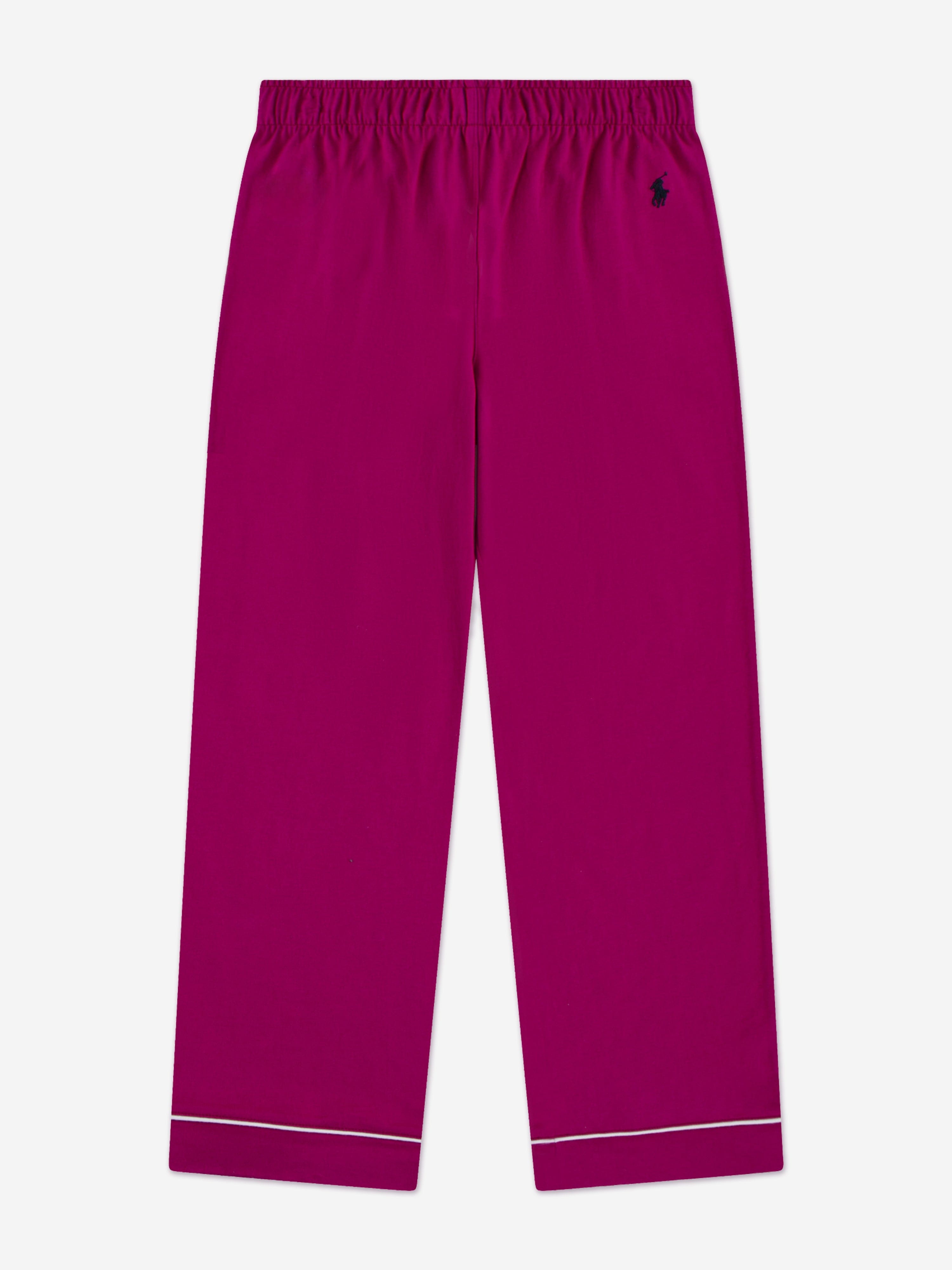 Ralph Lauren Girls Pyjama Set in Pink