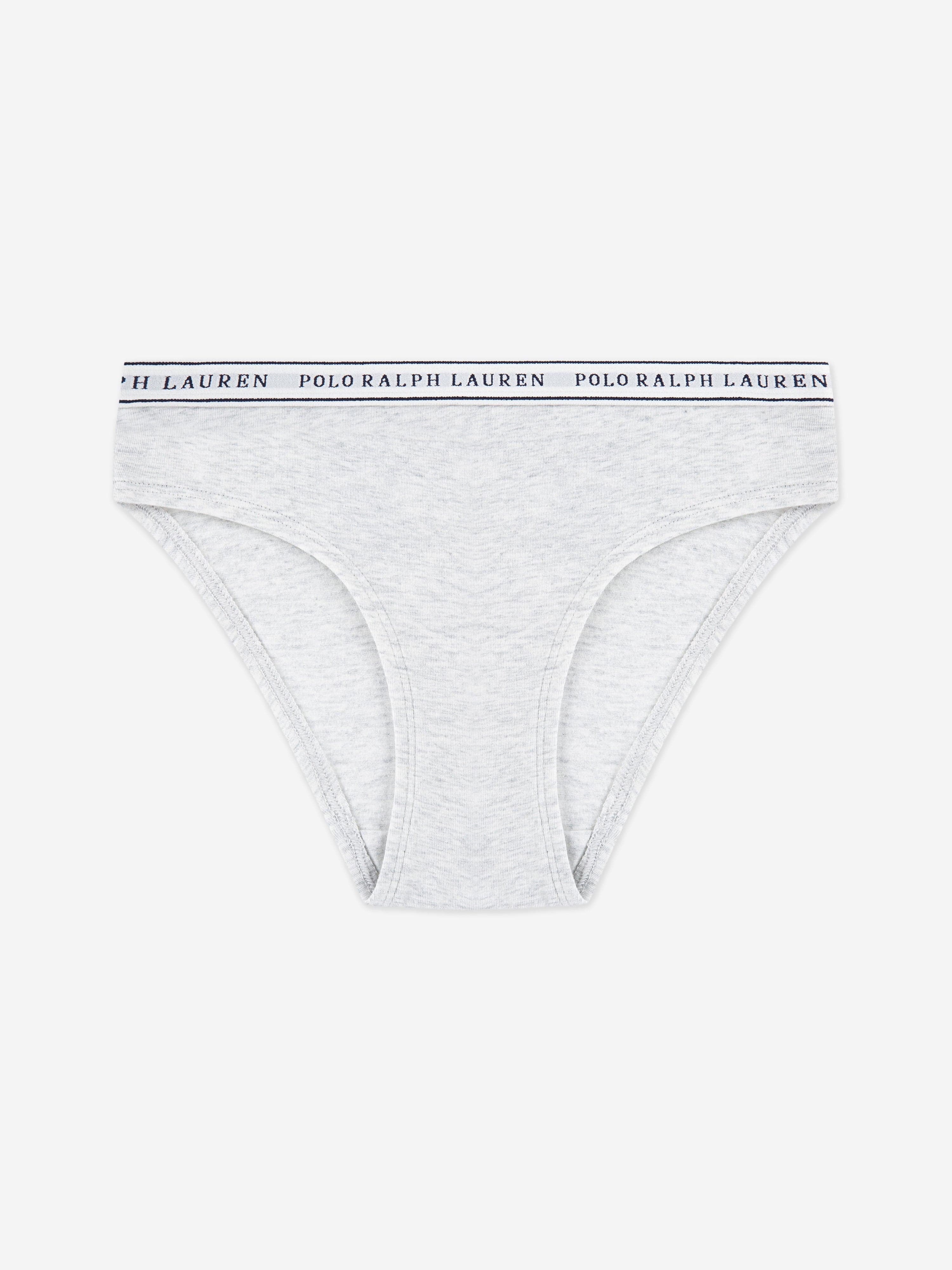 Ralph Lauren Girls 2 Pack Printed Knickers Set in Navy