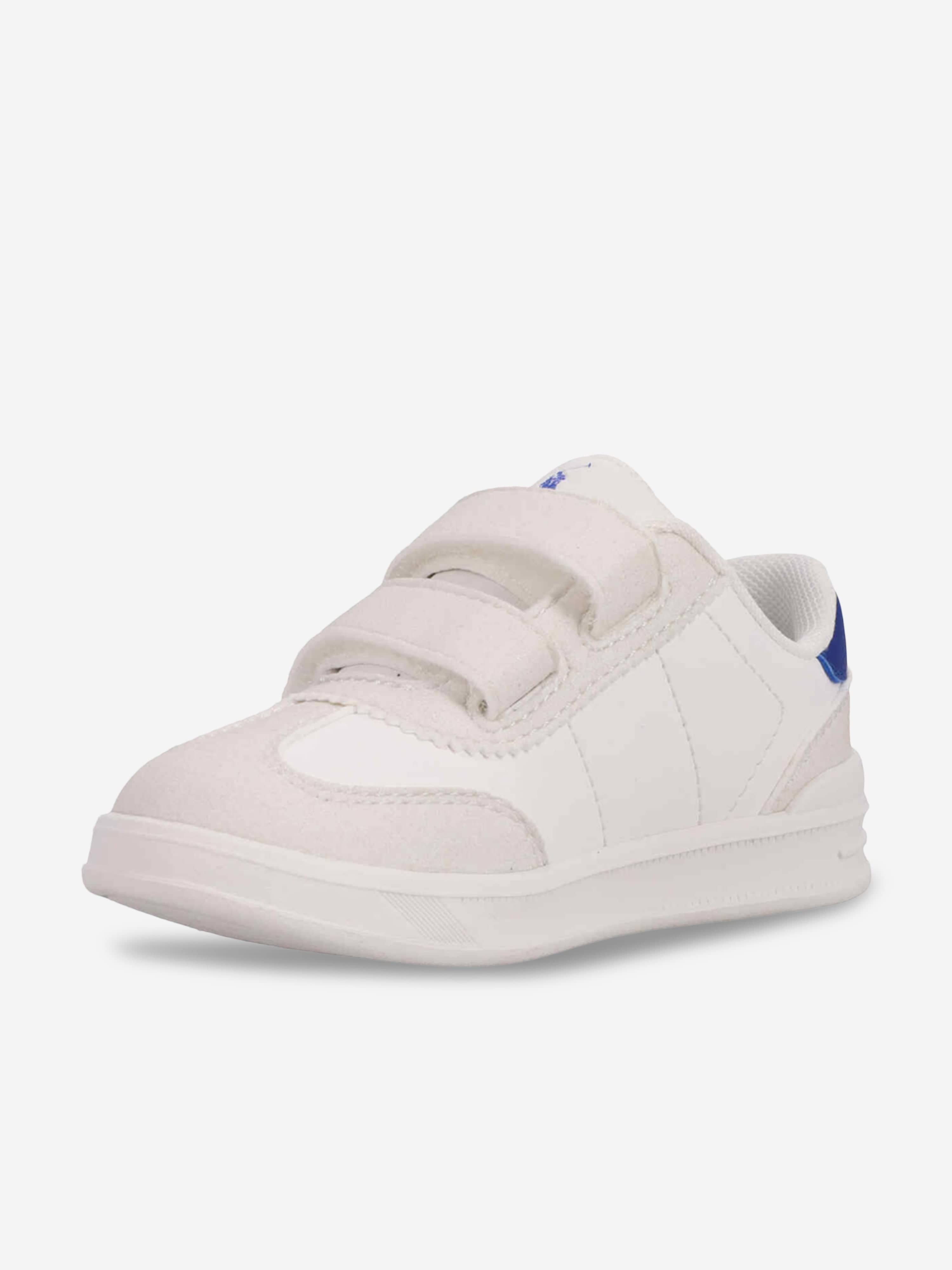 Ralph Lauren Kids Hollis EZ Trainers in White