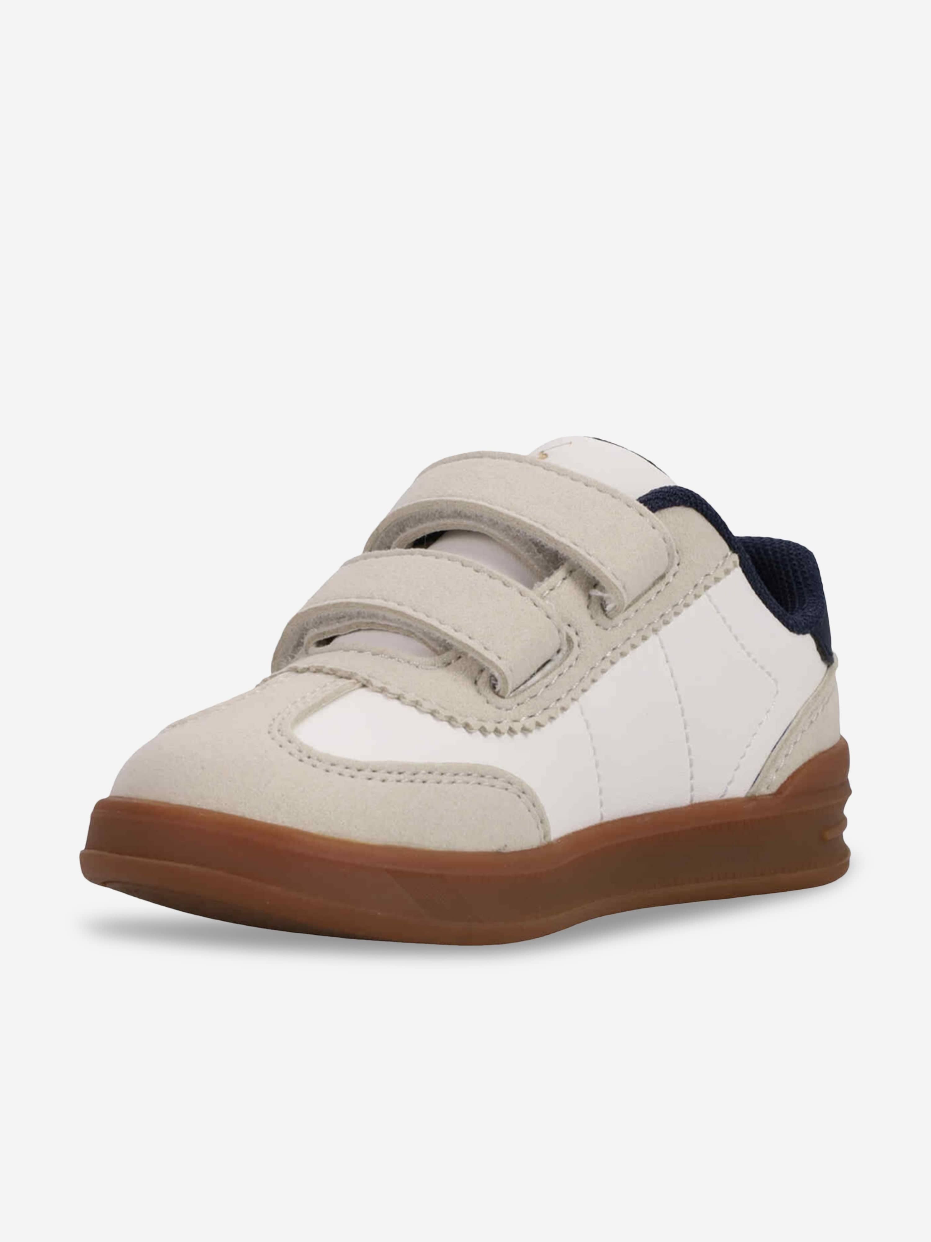 Ralph Lauren Kids Hollis EZ Trainers in White
