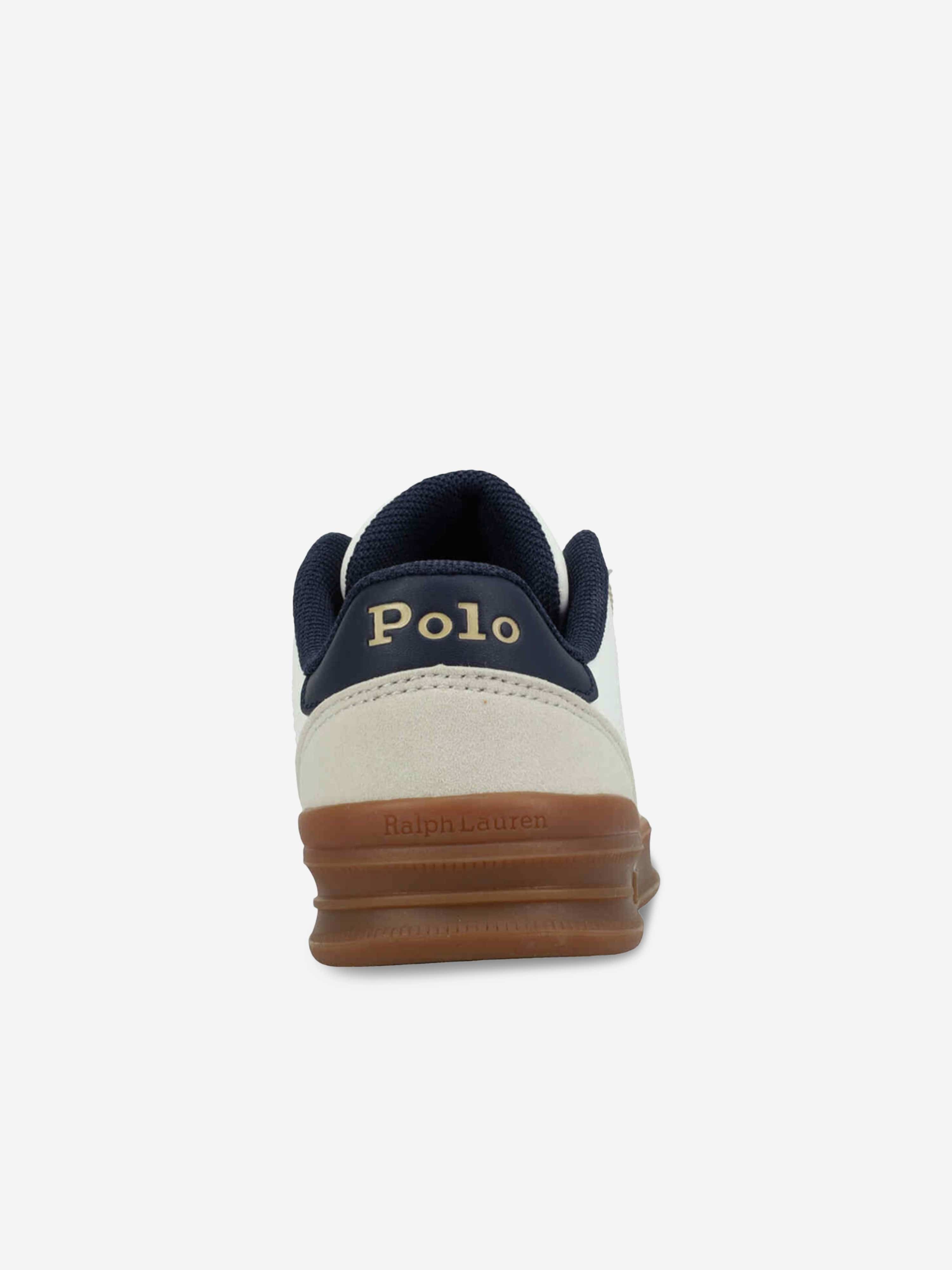 Ralph Lauren Kids Hollis Trainers in White