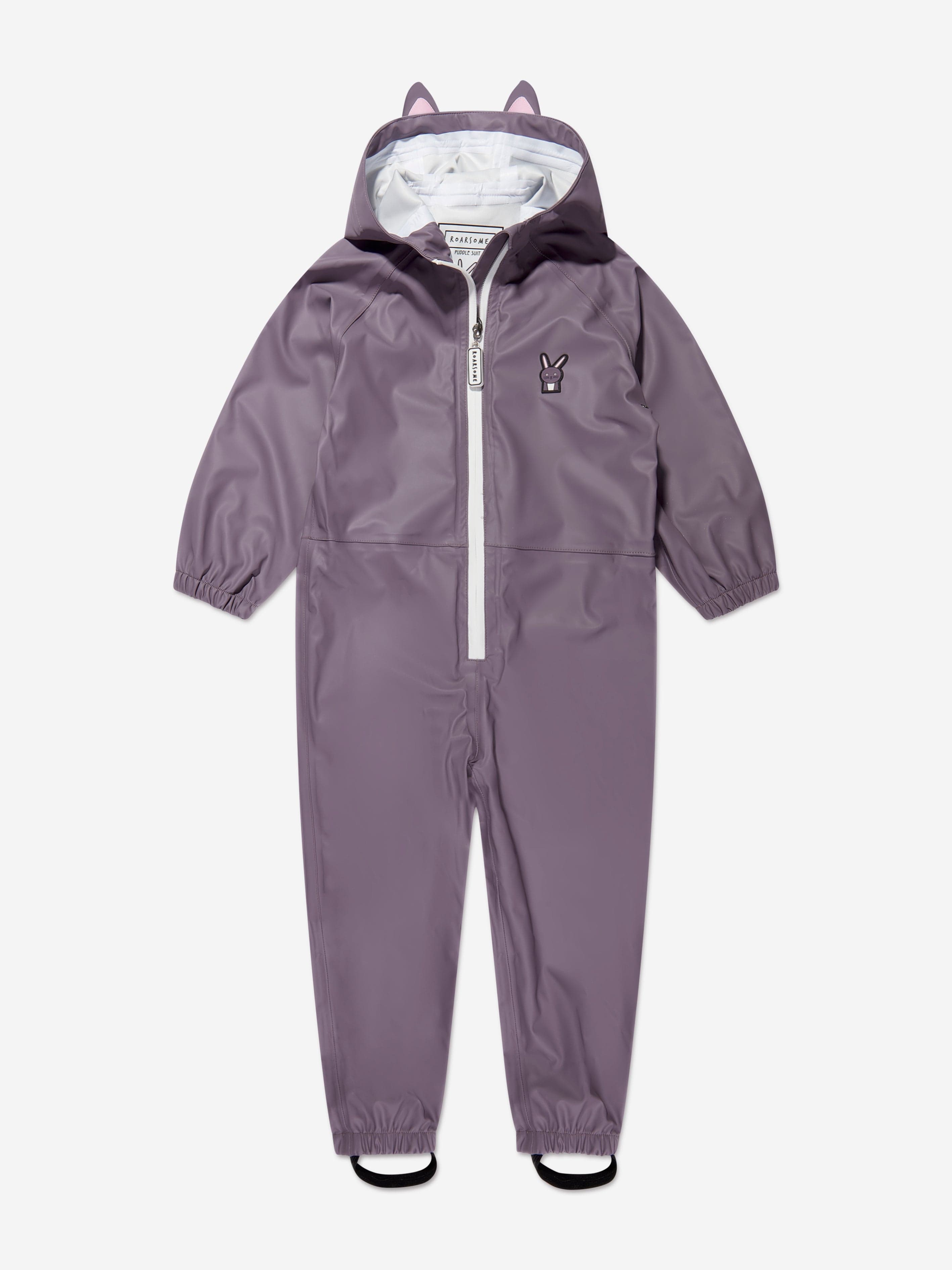 Roarsome Girls Hop Puddle Suit in Purple