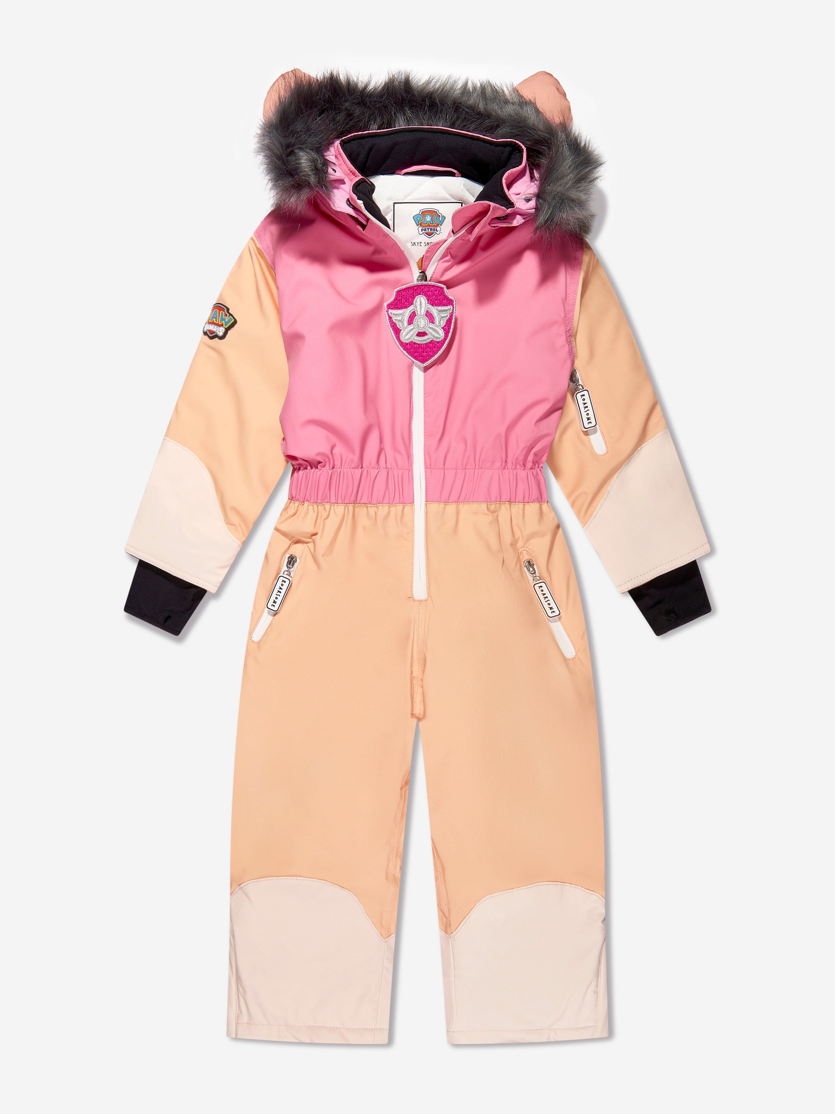 Roarsome Girls Skye Paw Patrol Ski Suit in Pink