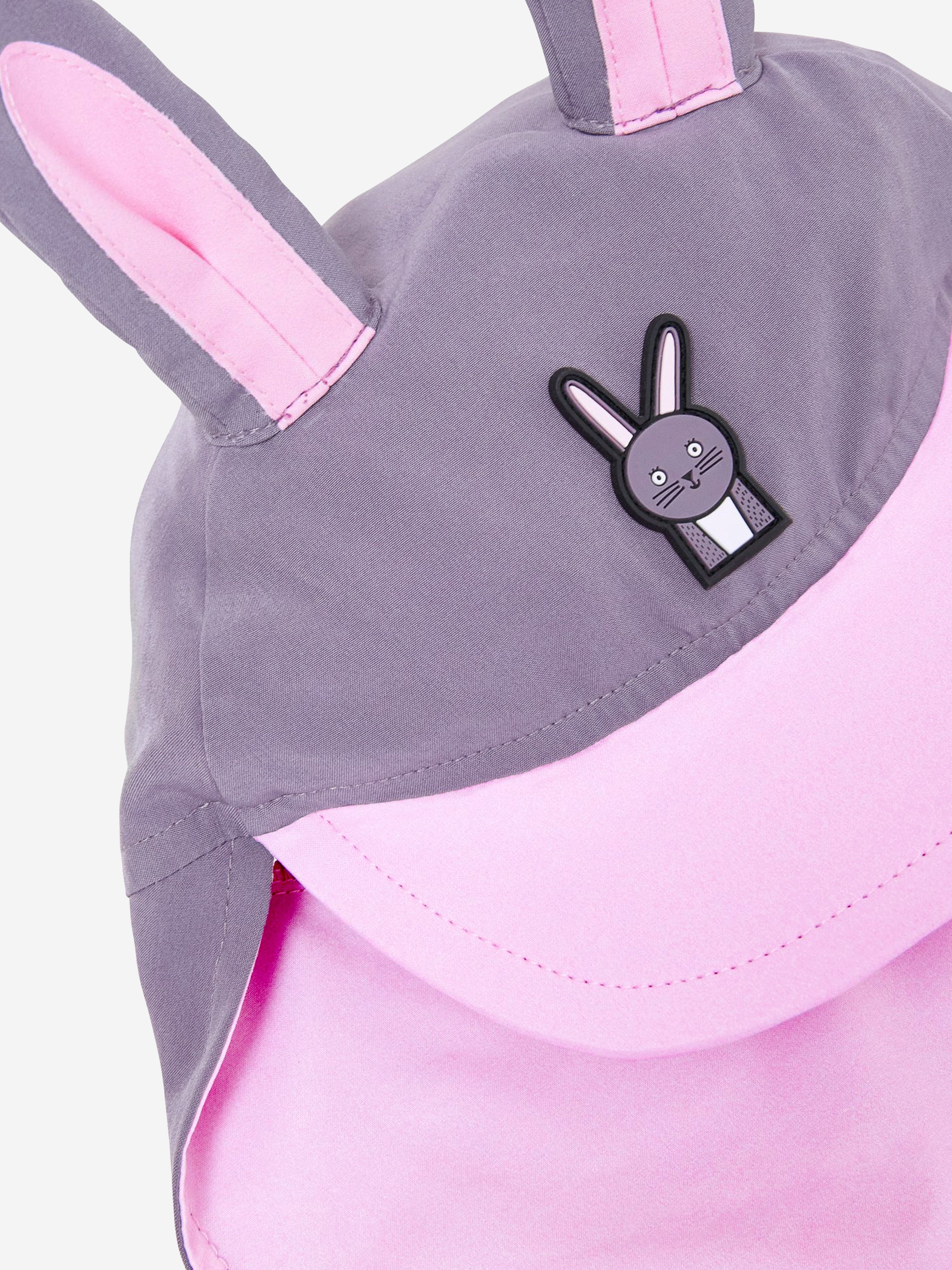 Roarsome Girls Hop The Bunny Sun Cap in Purple