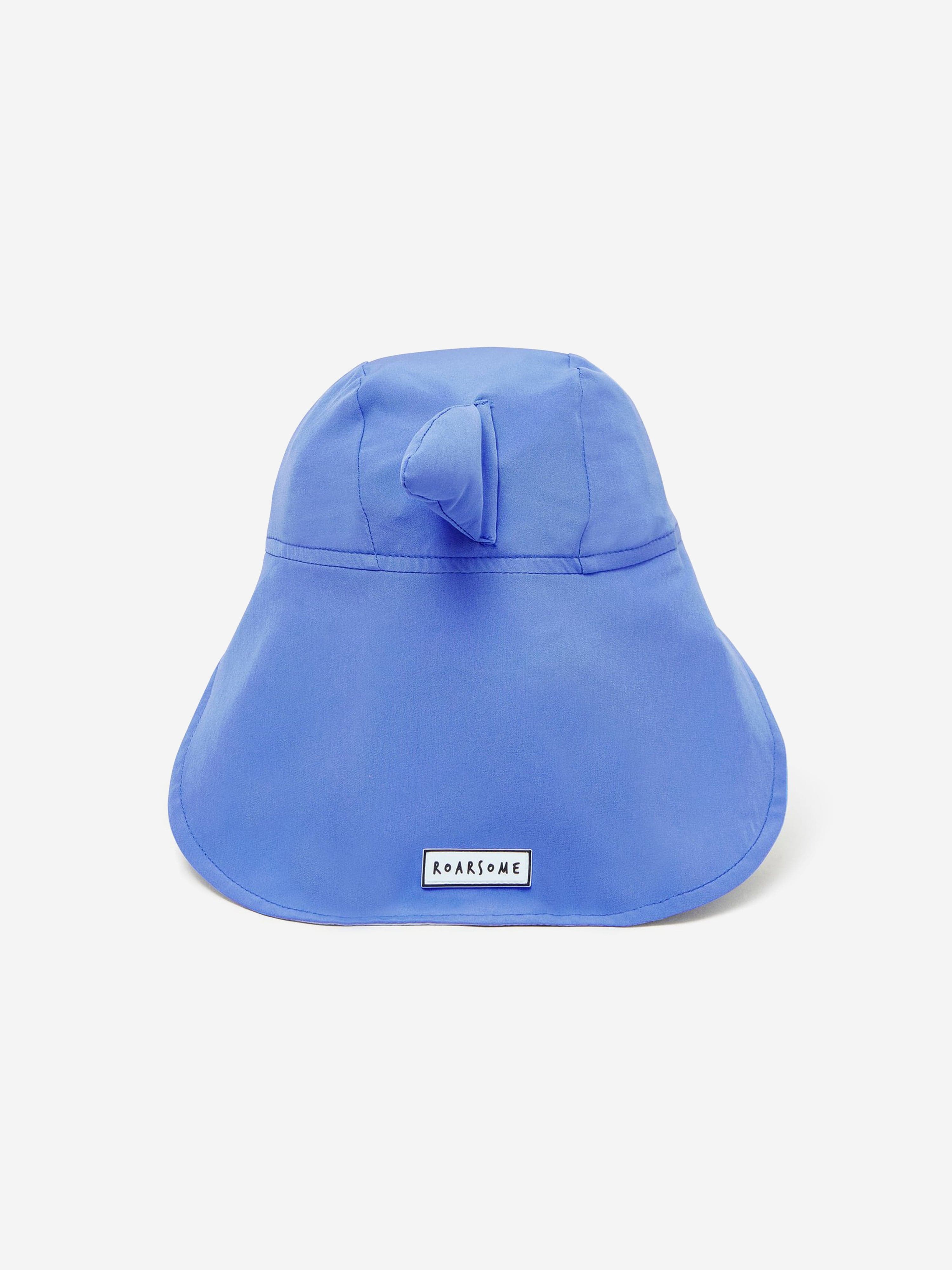 Roarsome Boys Reef The Shark Sun Cap in Blue