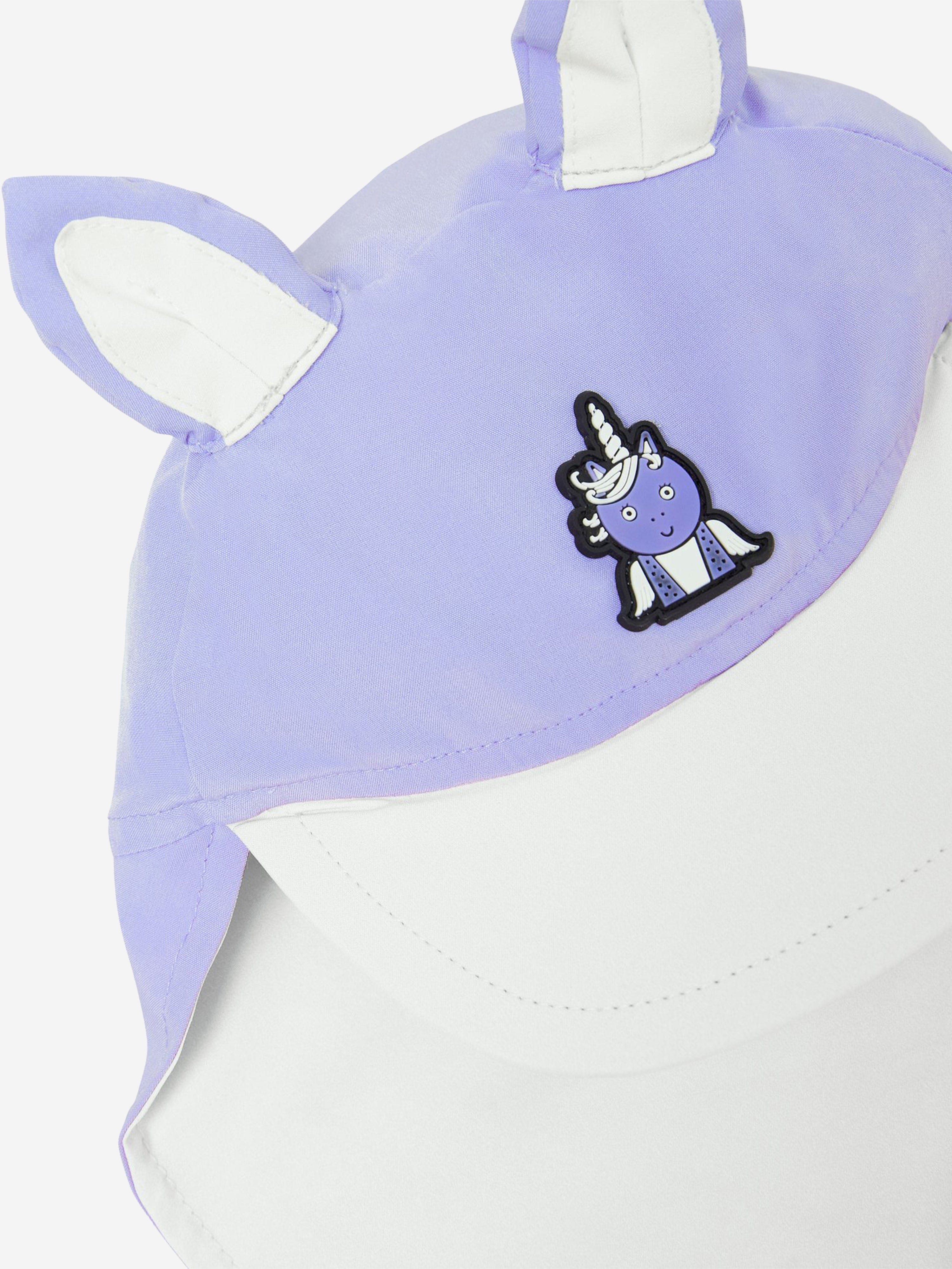 Roarsome Girls Sparkle The Unicorn Sun Cap in Purple